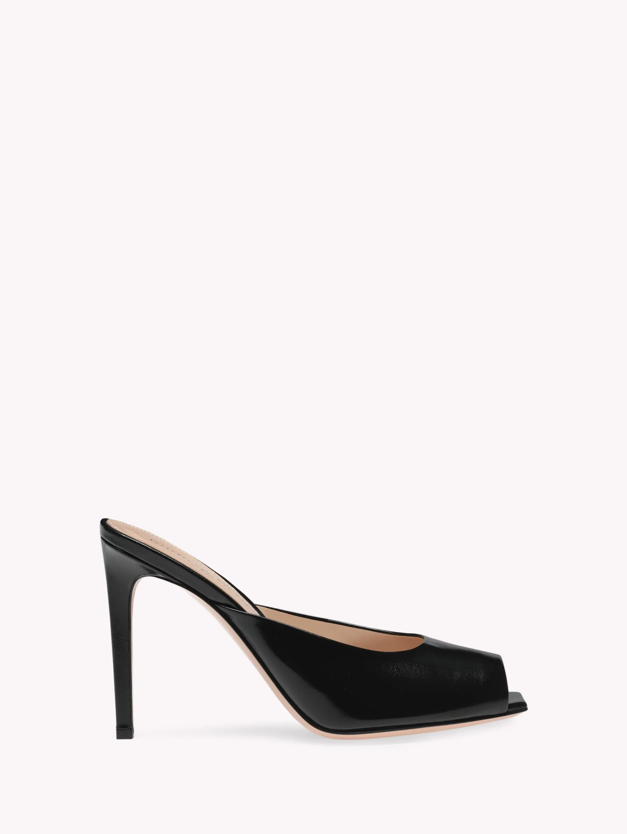 Gianvito Rossi Ethel Mule in Black Nappa at Nordstrom - 1