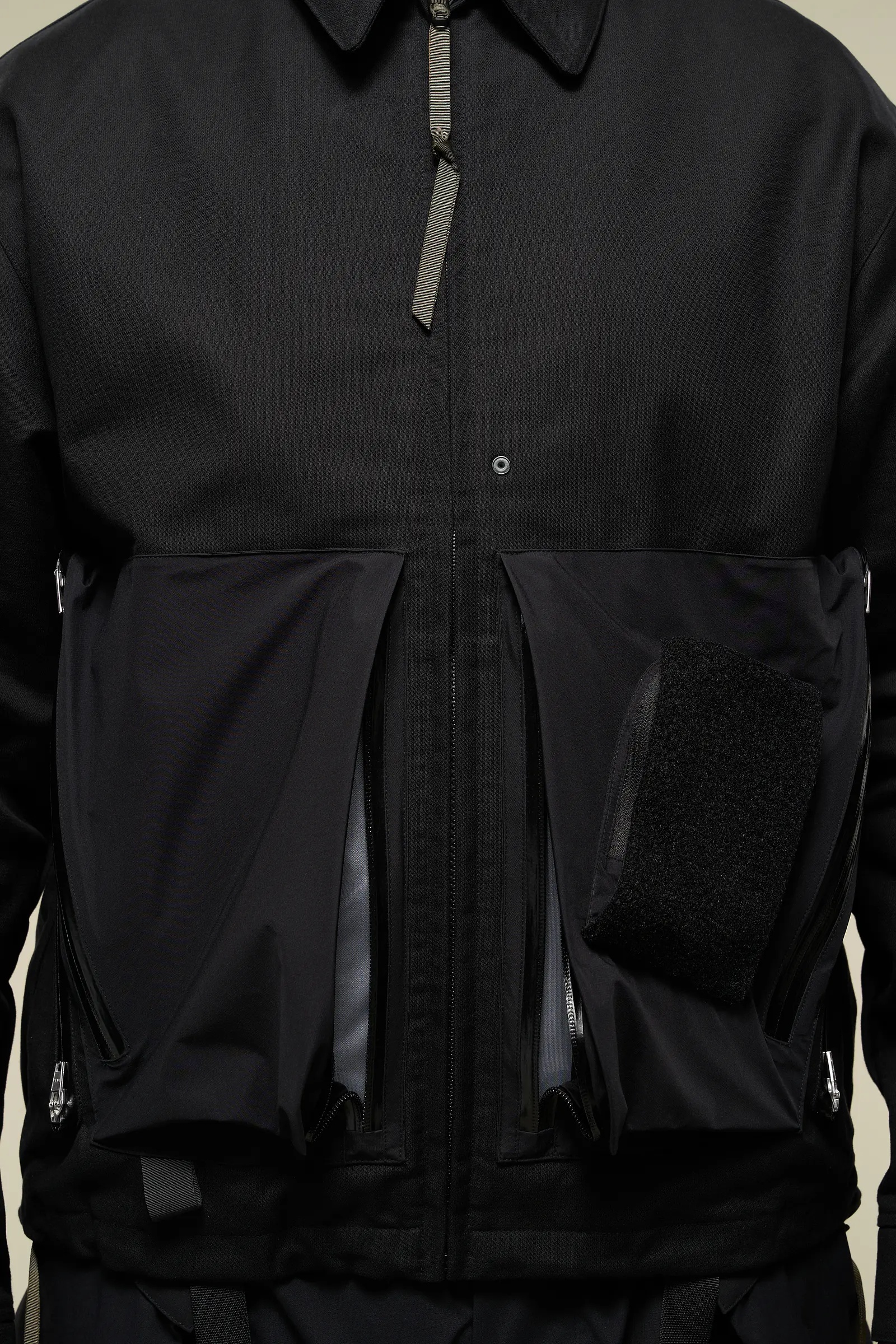 J121A-KI Cotton Jacket Black - 11
