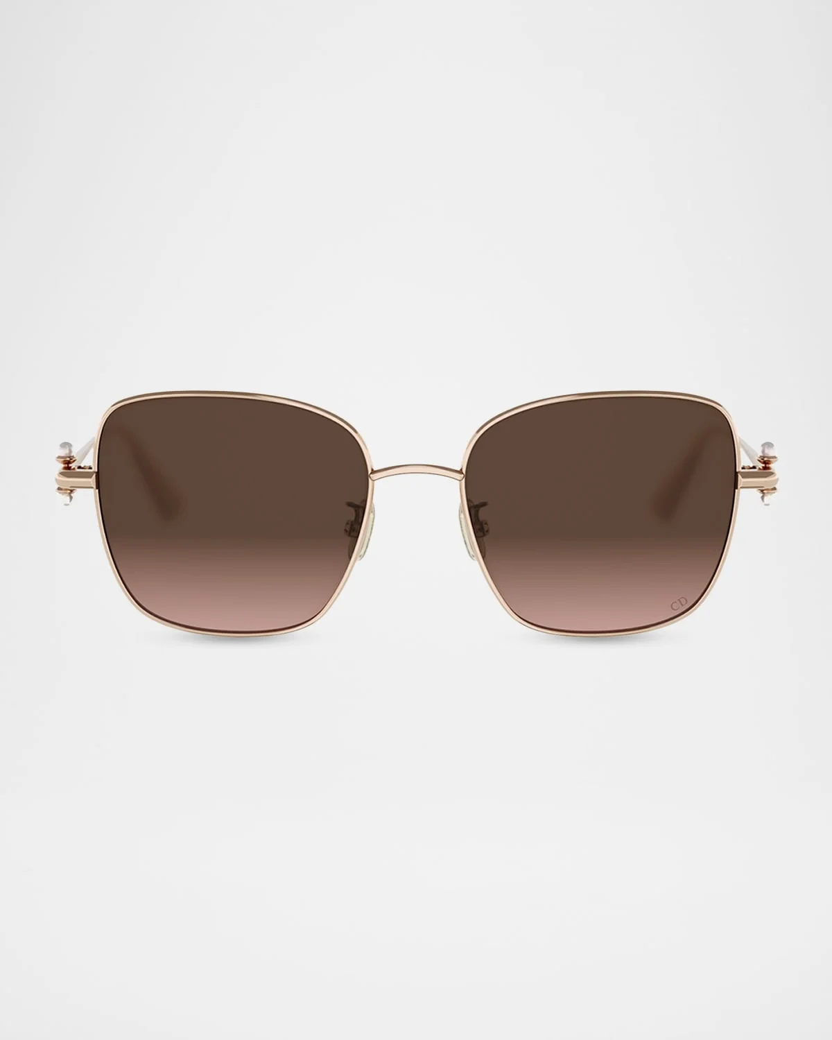 Tribales S1U Metal Square Sunglasses - 1
