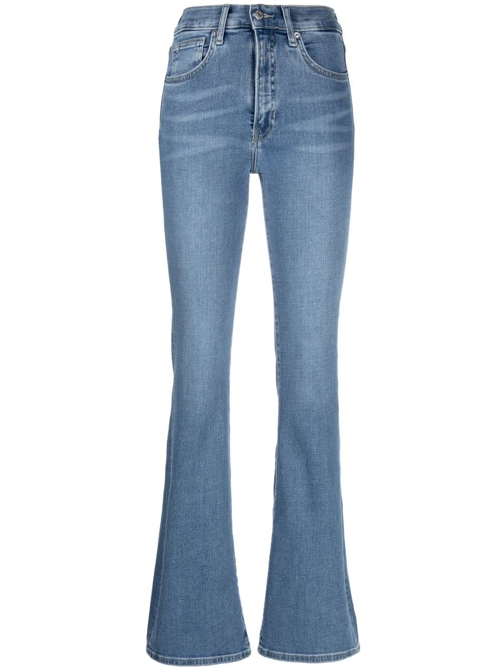 Beverly skinny-cut flared jeans - 1