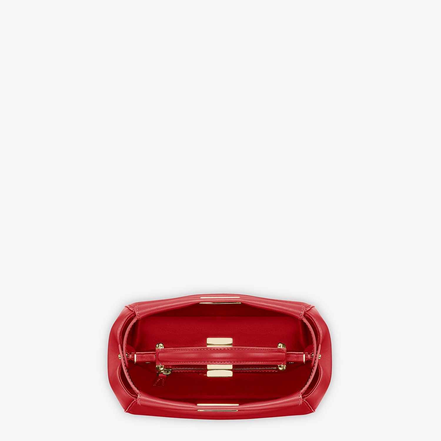 Red leather bag - 4