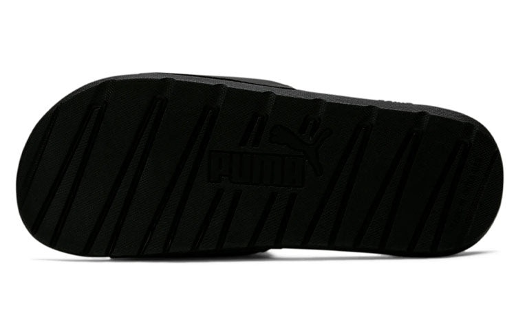 PUMA Cool Cat Sport Slippers Black/Silver 371048-01 - 5