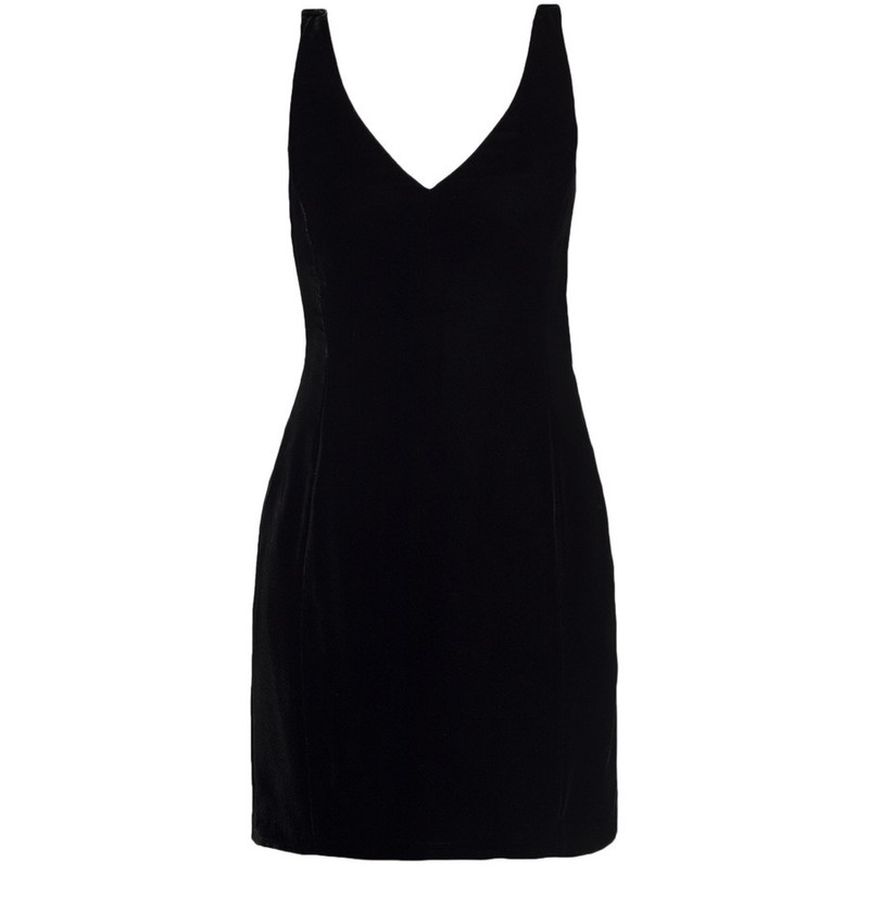Velour dress 1