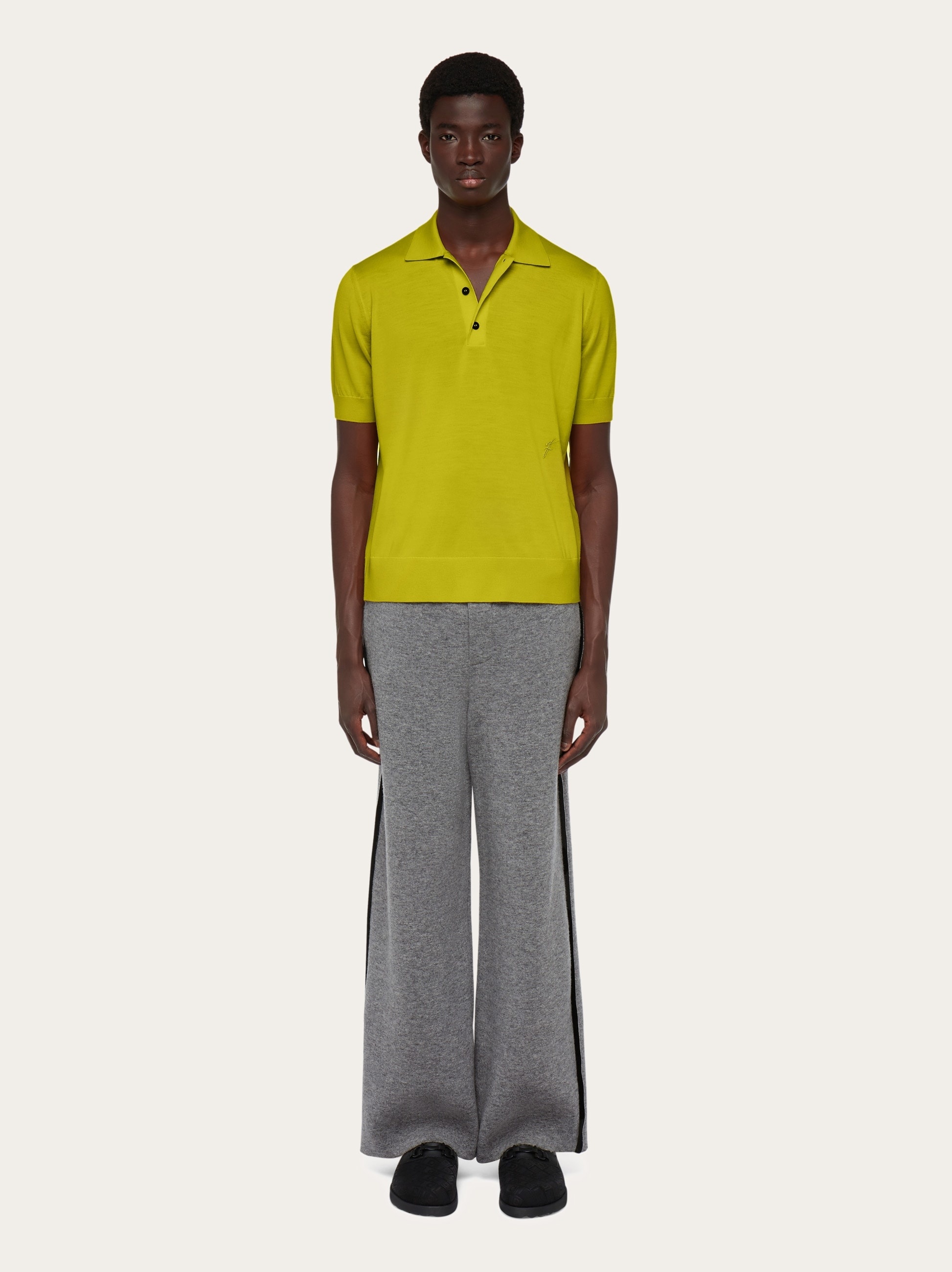 Knitted polo shirt - 7
