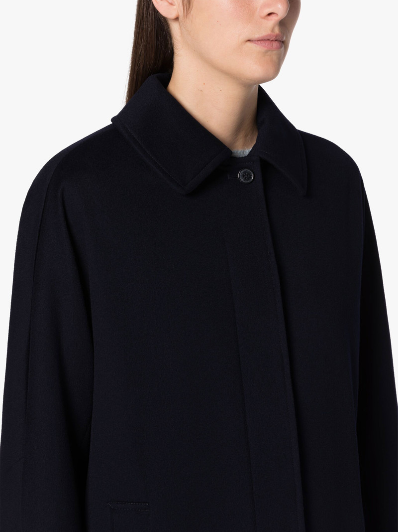 JEAN NAVY STORM SYSTEM WOOL COAT 5