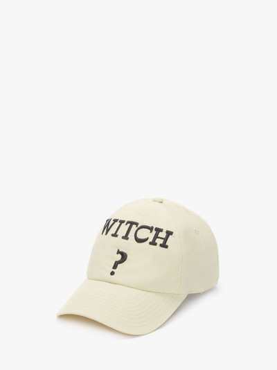 JW Anderson MICHAEL CLARK EMBROIDERED BASEBALL CAP outlook