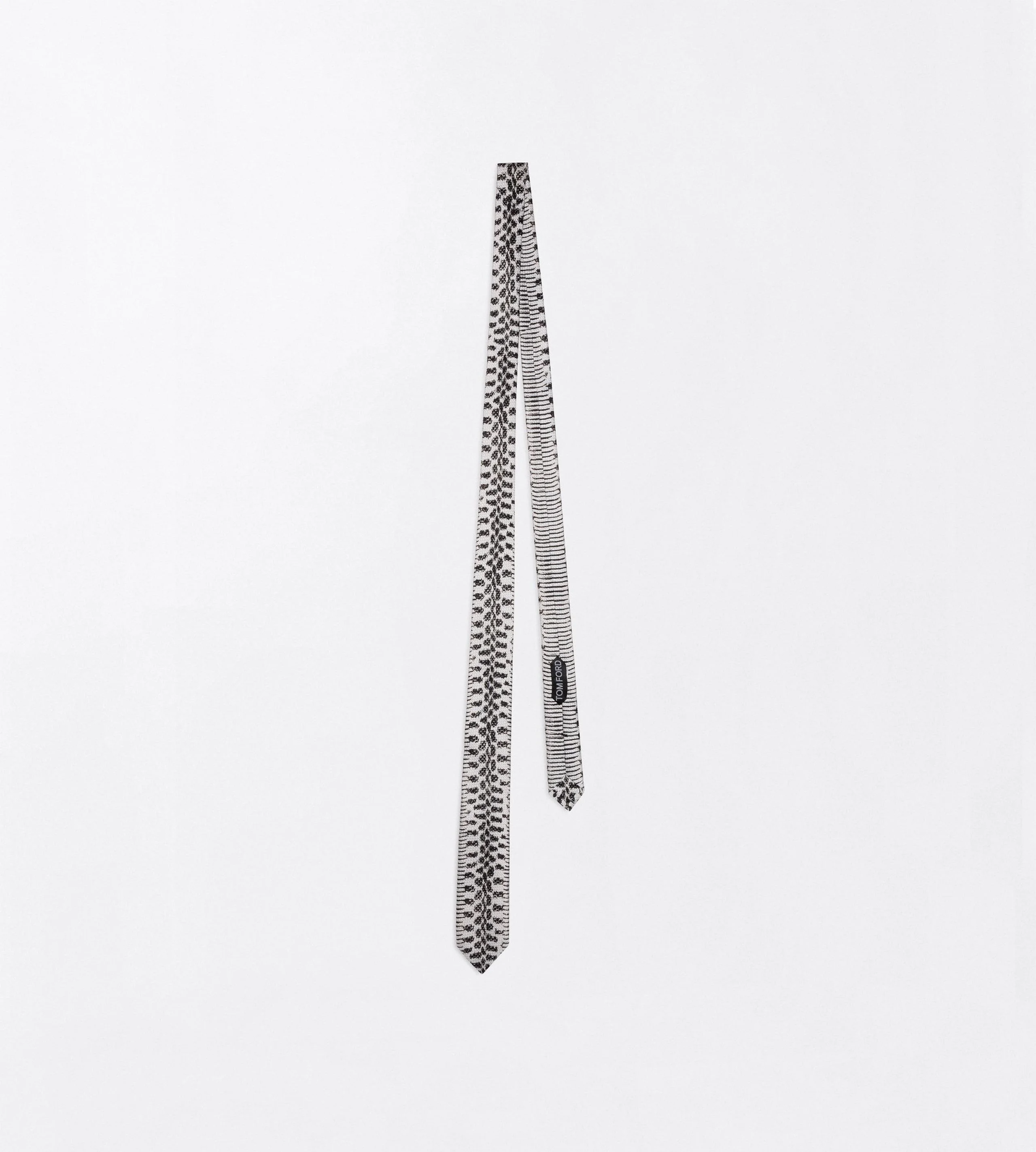SNAKE PRINT TIE - 1
