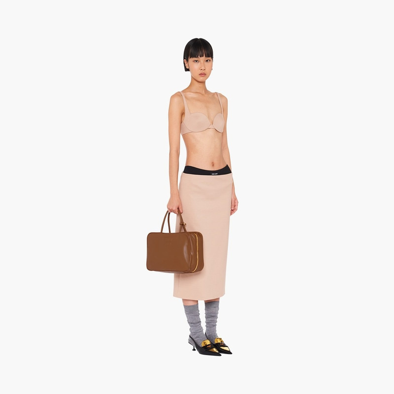 Leather top-handle bag 5