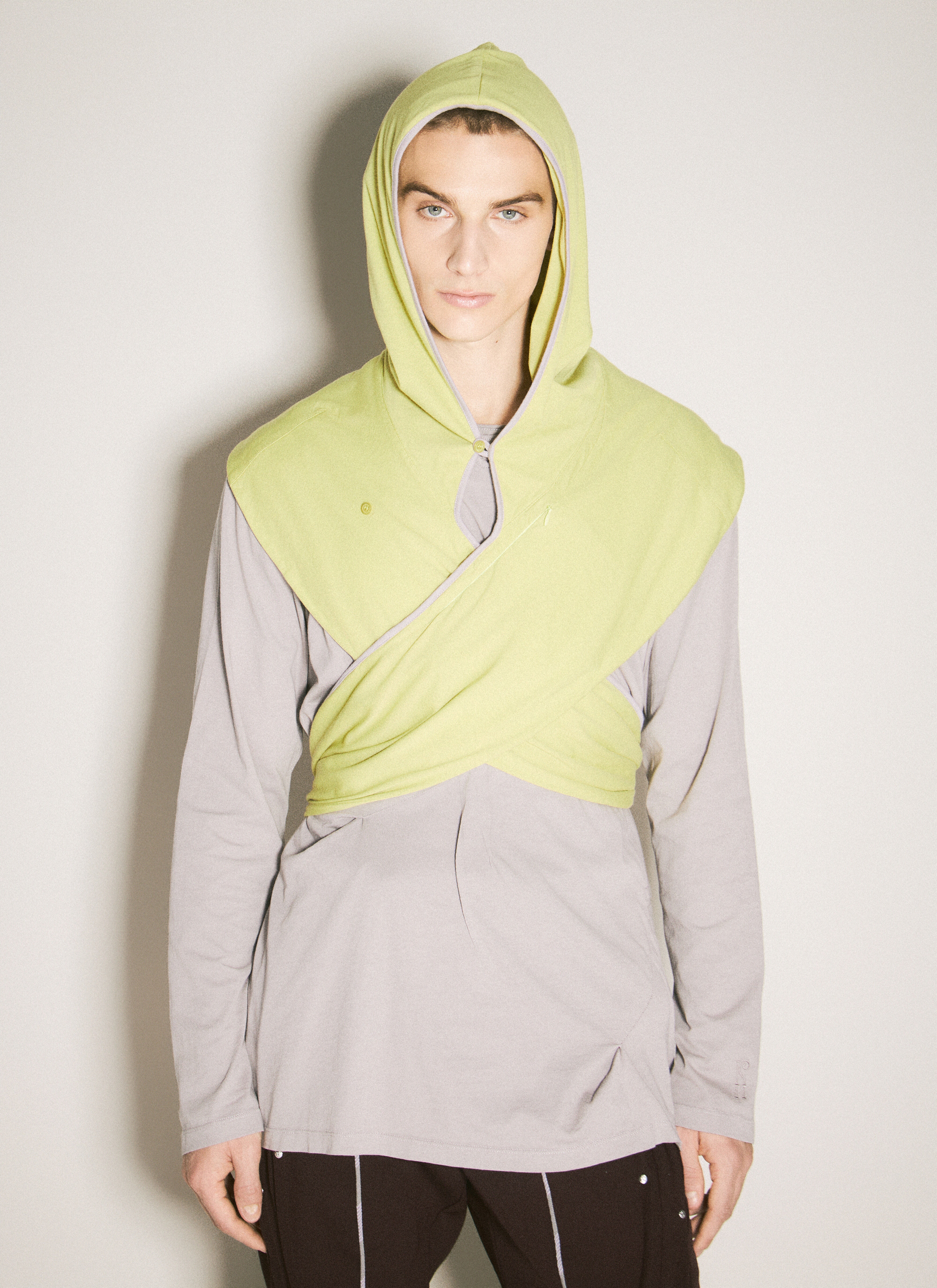 Kiko Kostadinov Ohne Hooded Scarf | REVERSIBLE