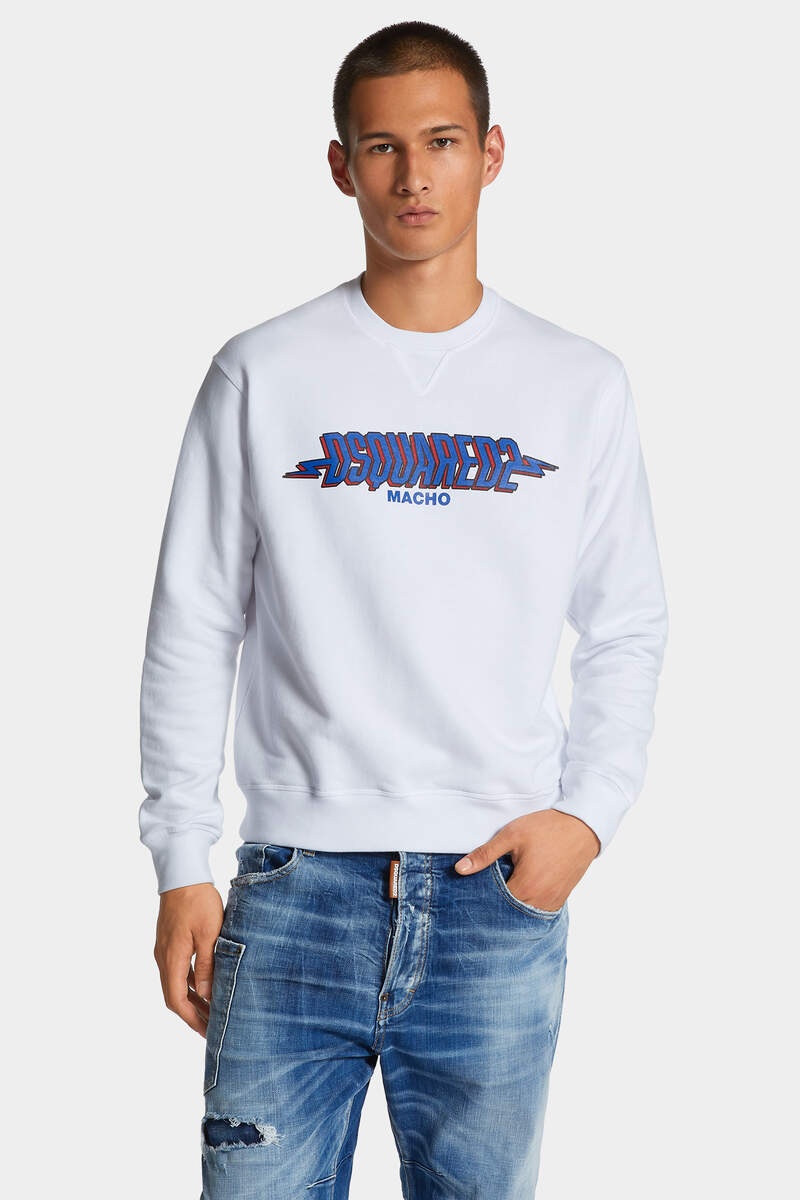 WASH COOL FIT CREWNECK MACHO SWEATSHIRT - 3