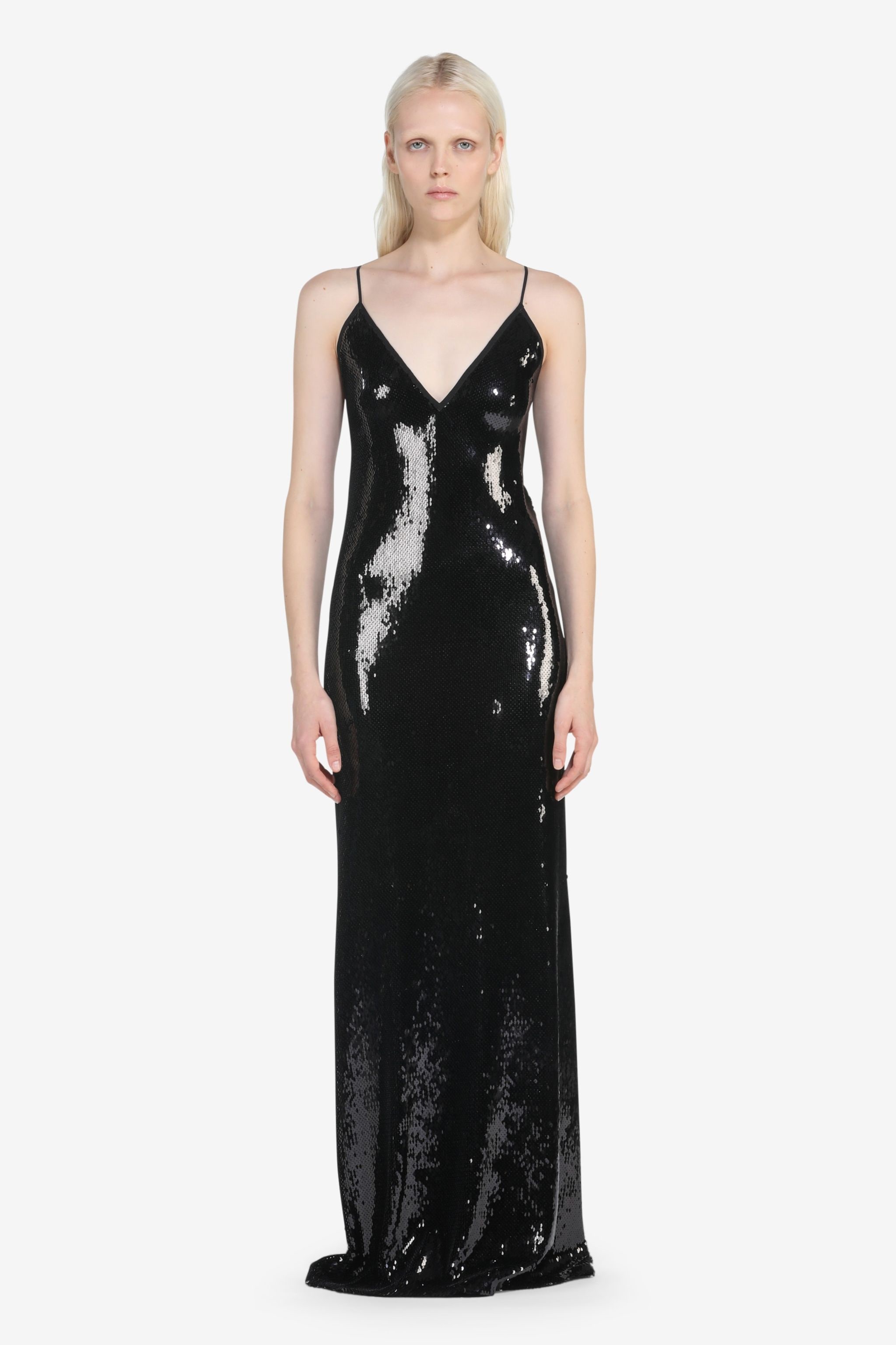 SEQUIN MAXI DRESS - 1