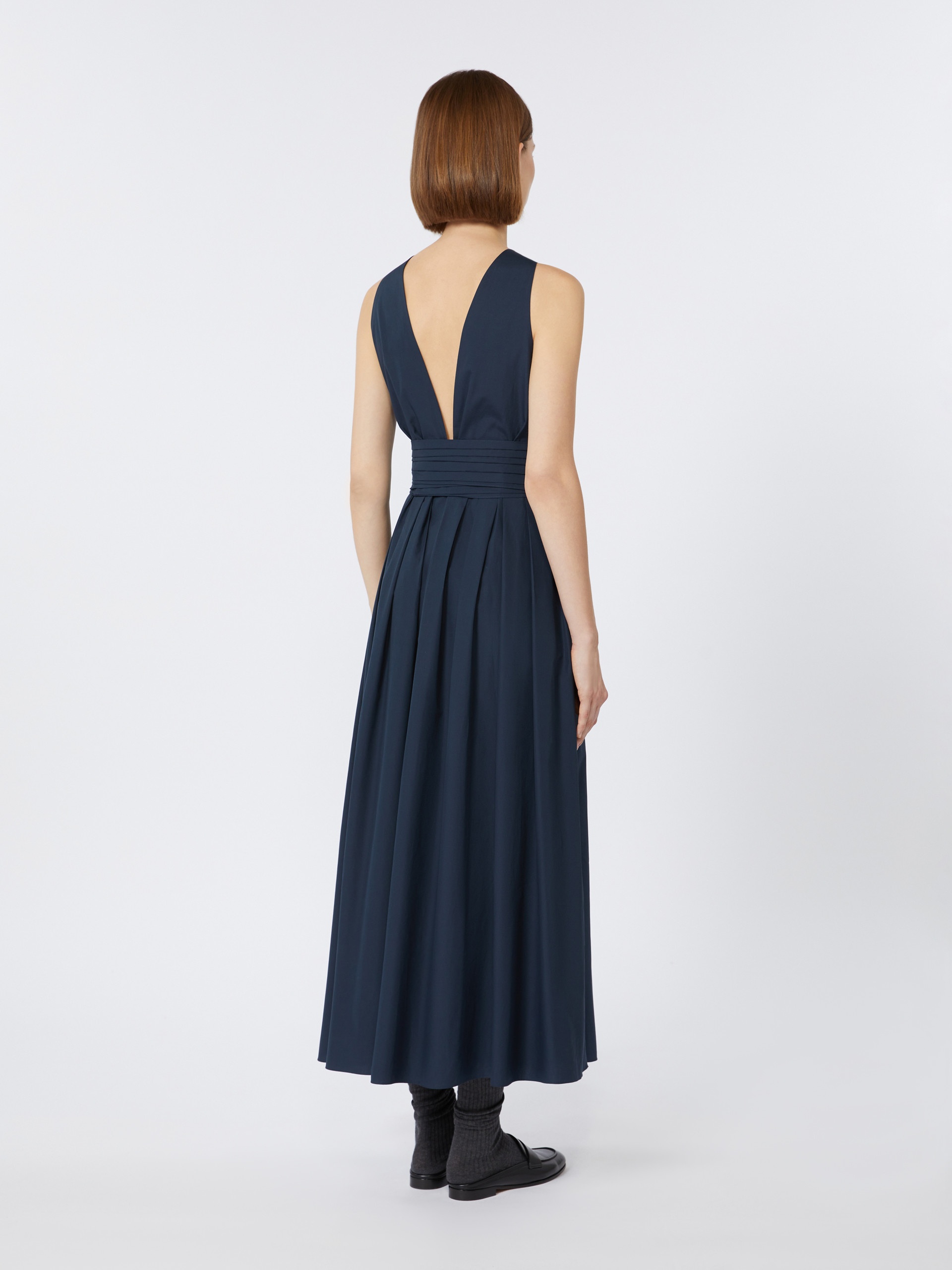 ☆’S Max Mara☆直営店買付☆エレガントCotton Dress/USSITA S Max Mara USSITA Sleeveless washed cotton dress | REVERSIBLE