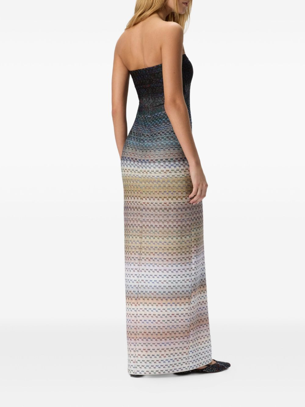 button-front maxi dress - 3