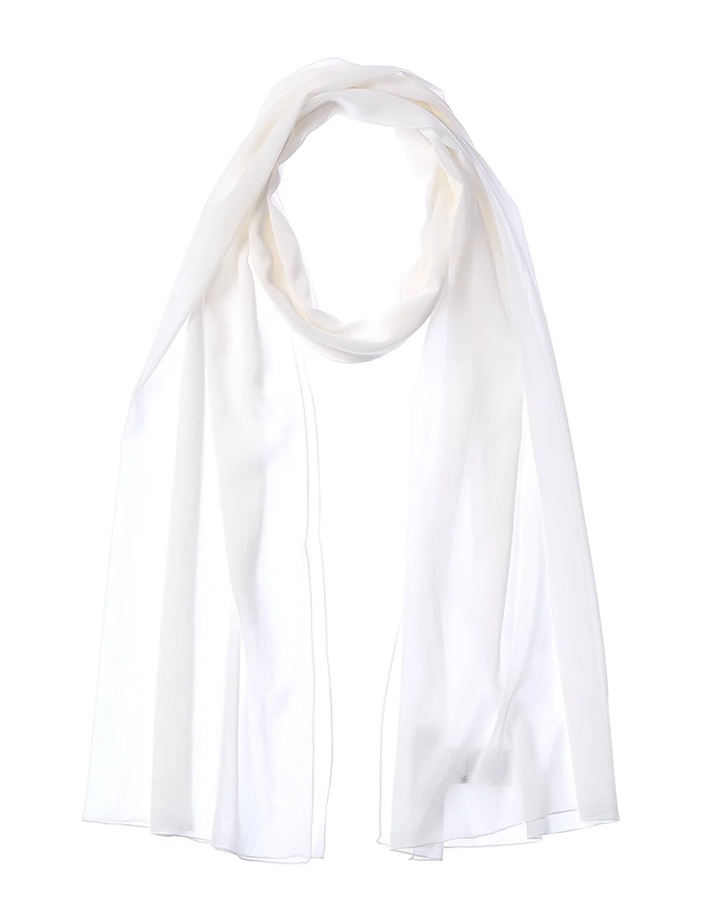 Dolce & Gabbana Chiffon Silk-Blend Scarf - 1