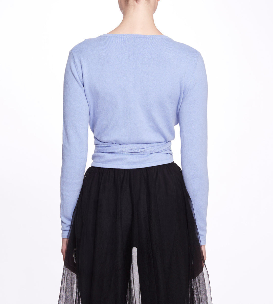 ANNE WRAP SWEATER - 2