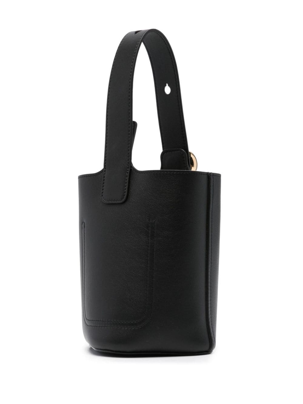 mini Pebble leather bucket bag - 3