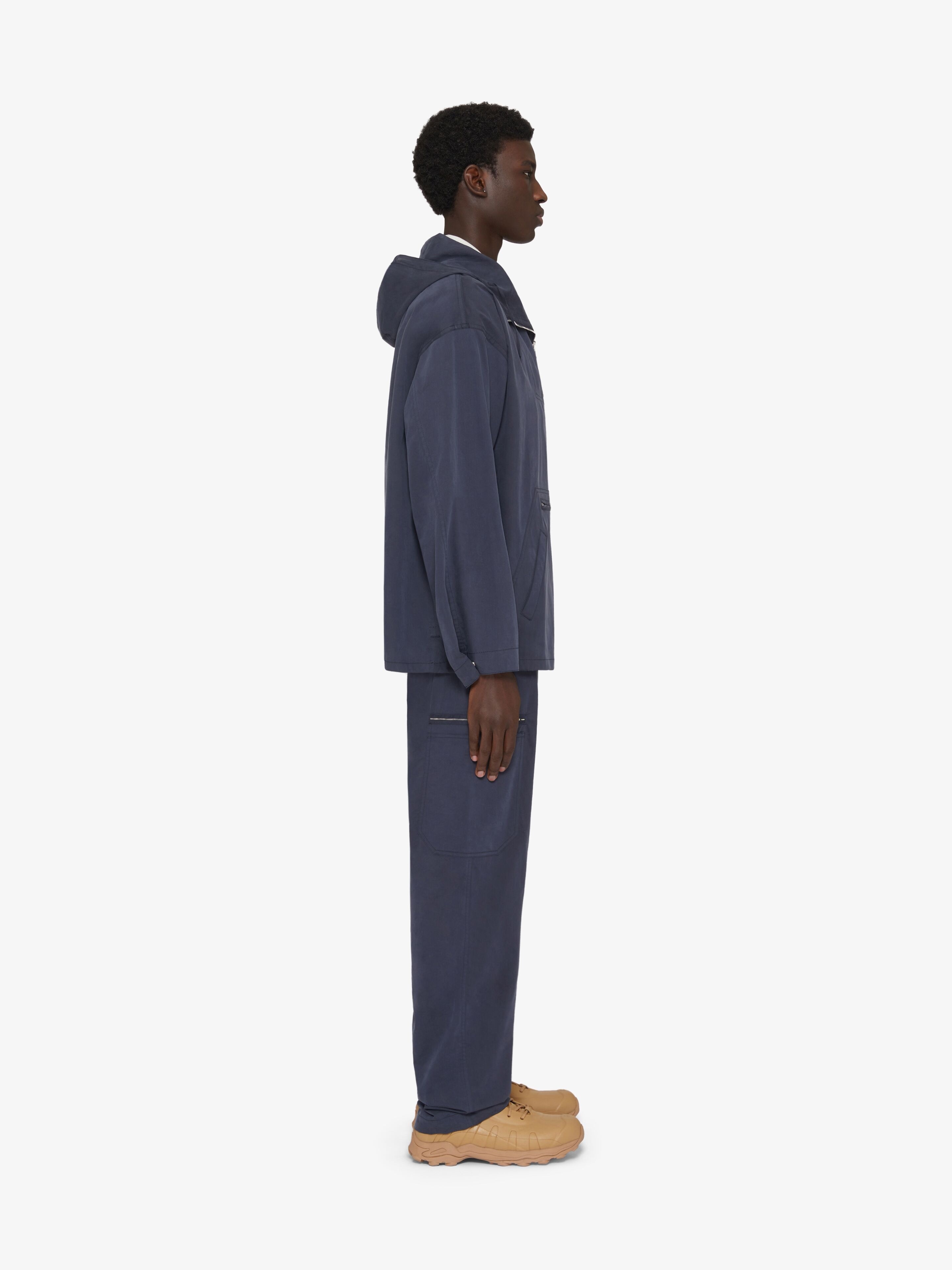 PARKA IN OZONE WASHED COTTON - 3