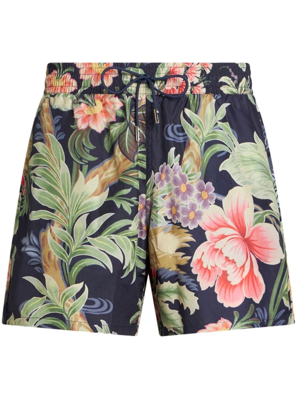 floral-print swim shorts - 1