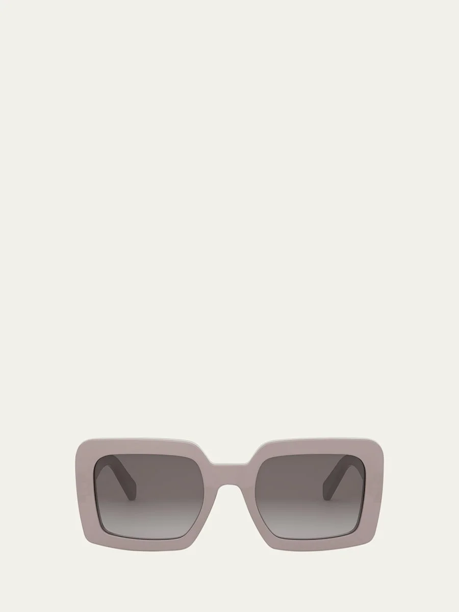 Triomphe Acetate Square Sunglasses - 1