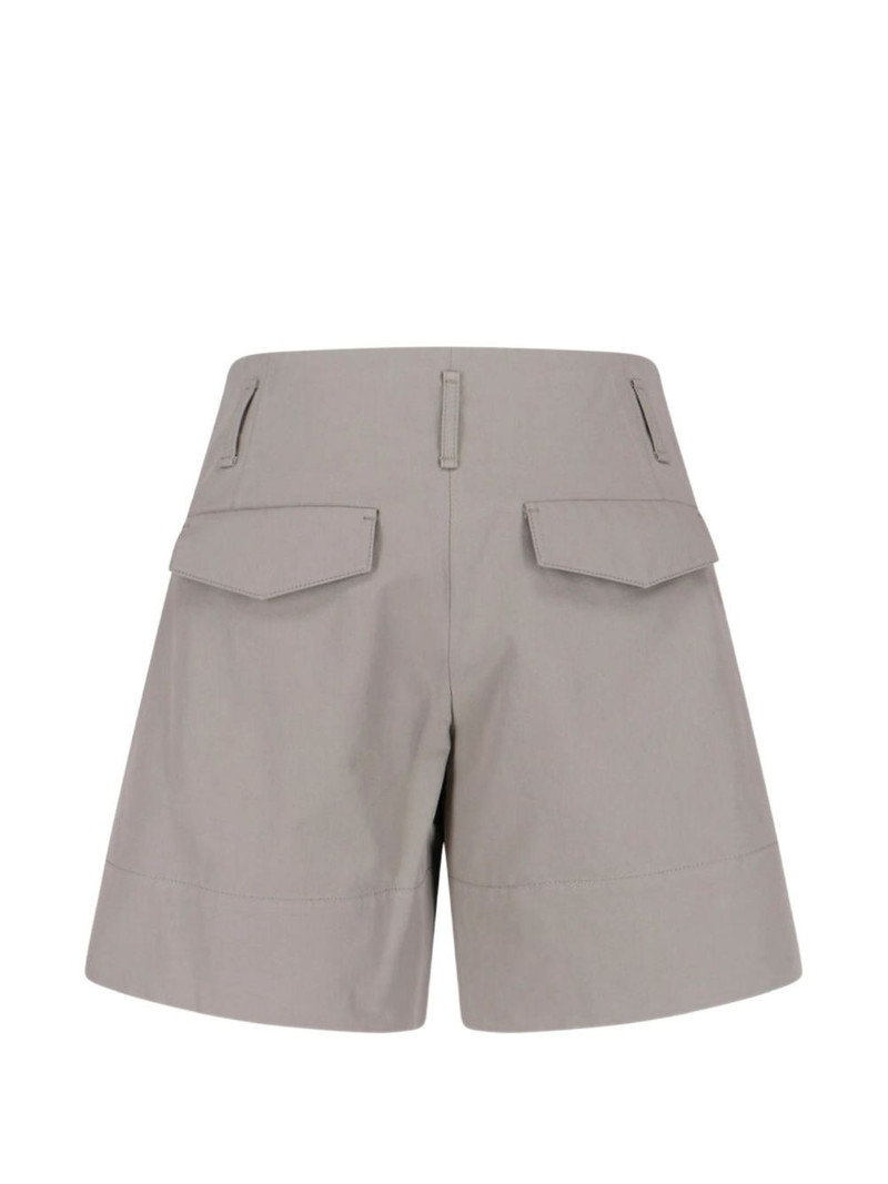 LOW CLASSIC pleated shorts outlook