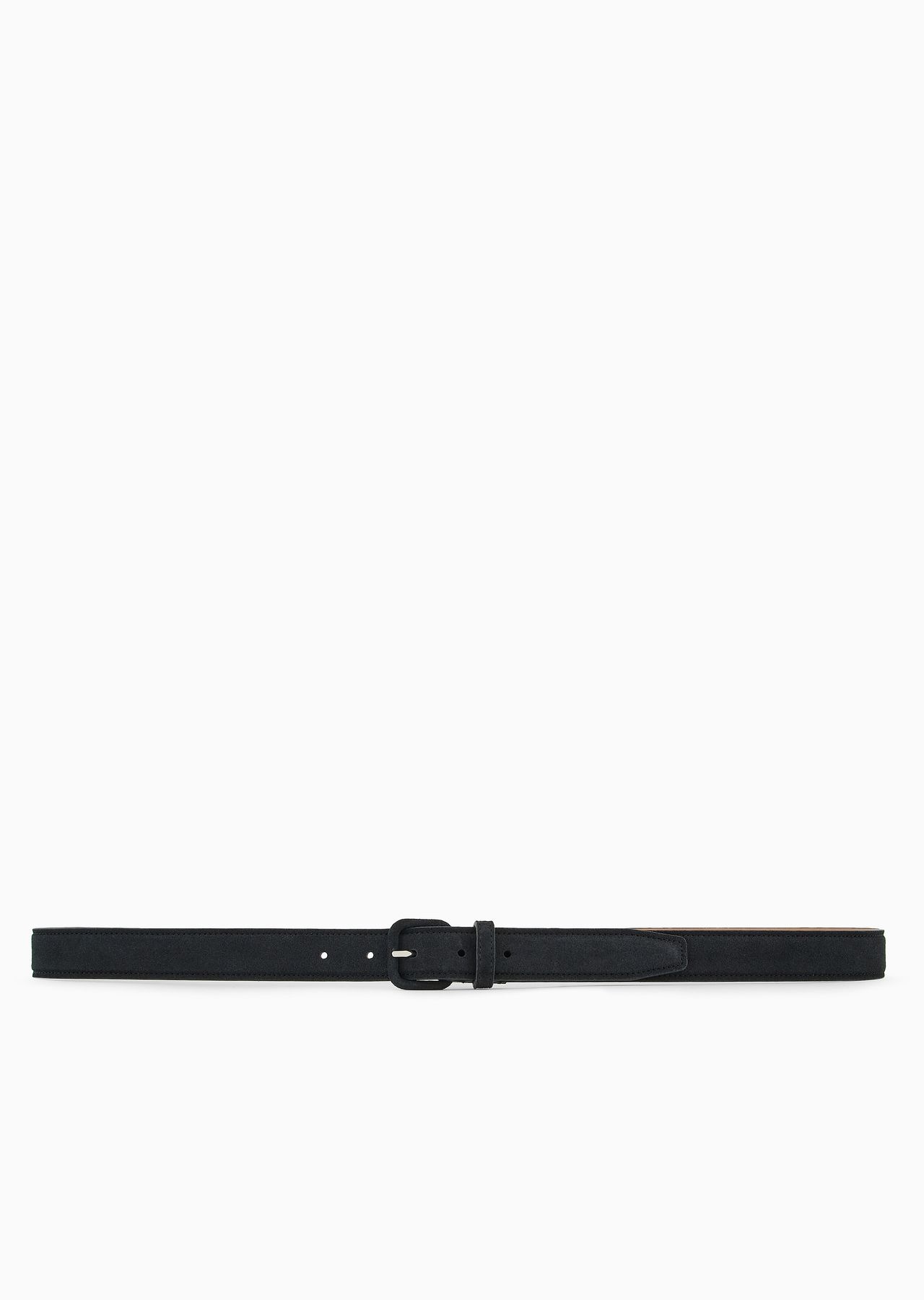 Suede belt with buckle - 3