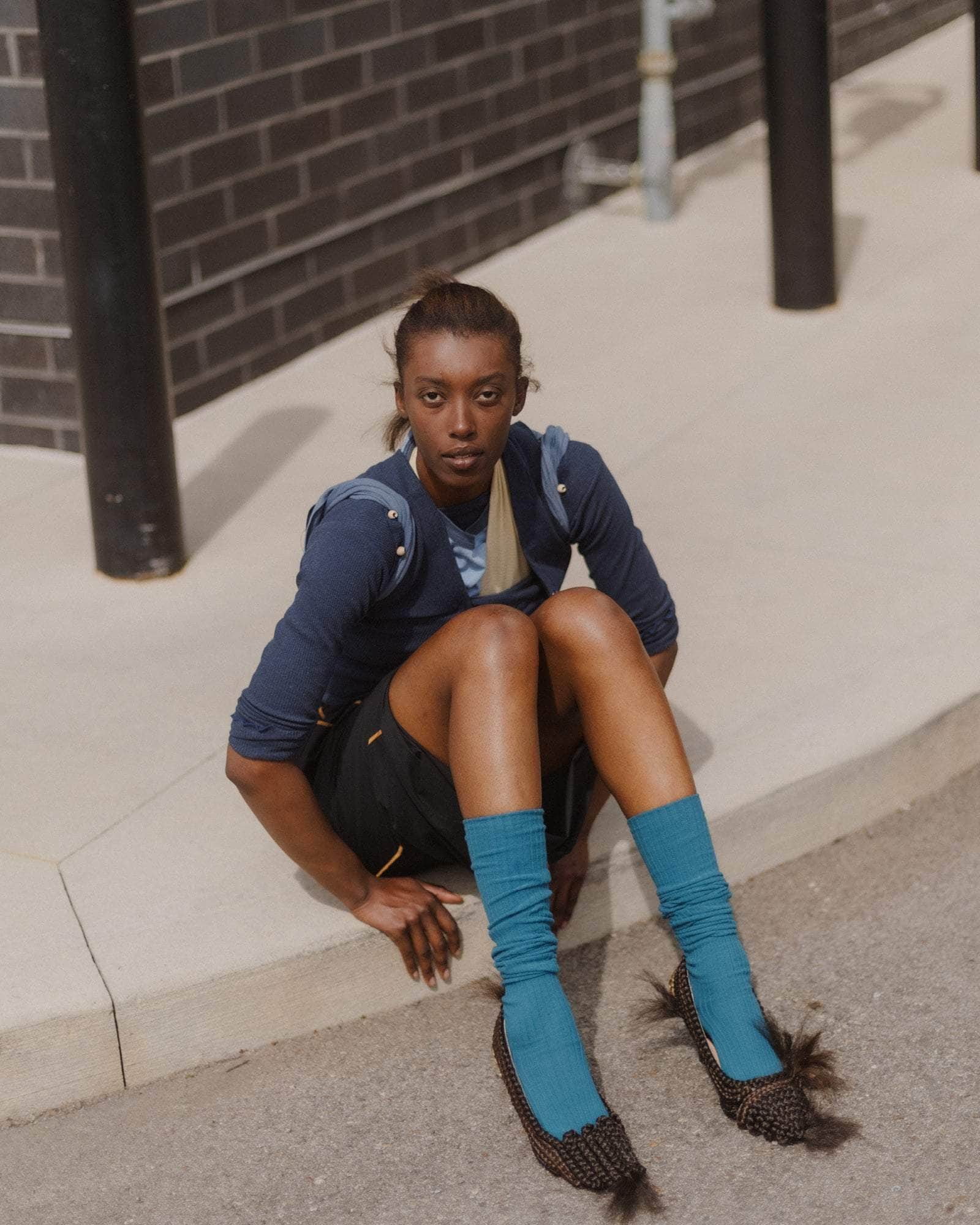 Overknee Socks - Organic Cotton Rib - 4