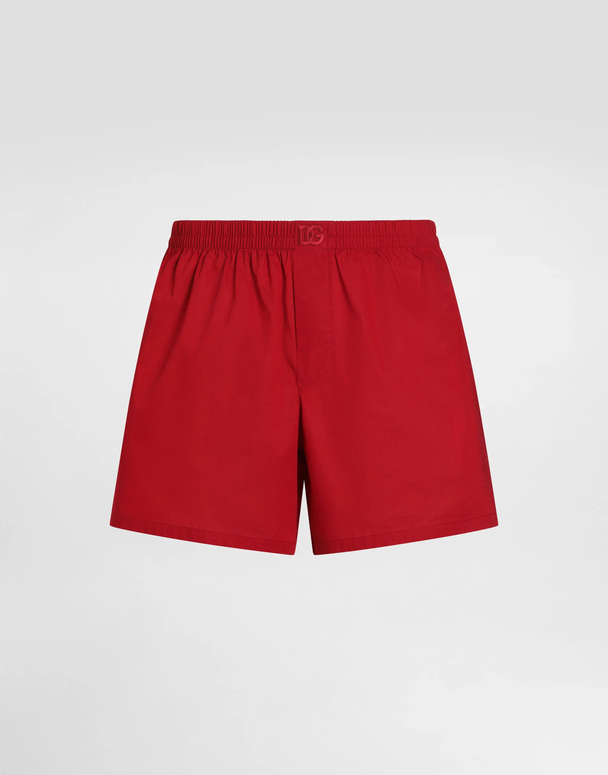 Cotton poplin boxers - 1