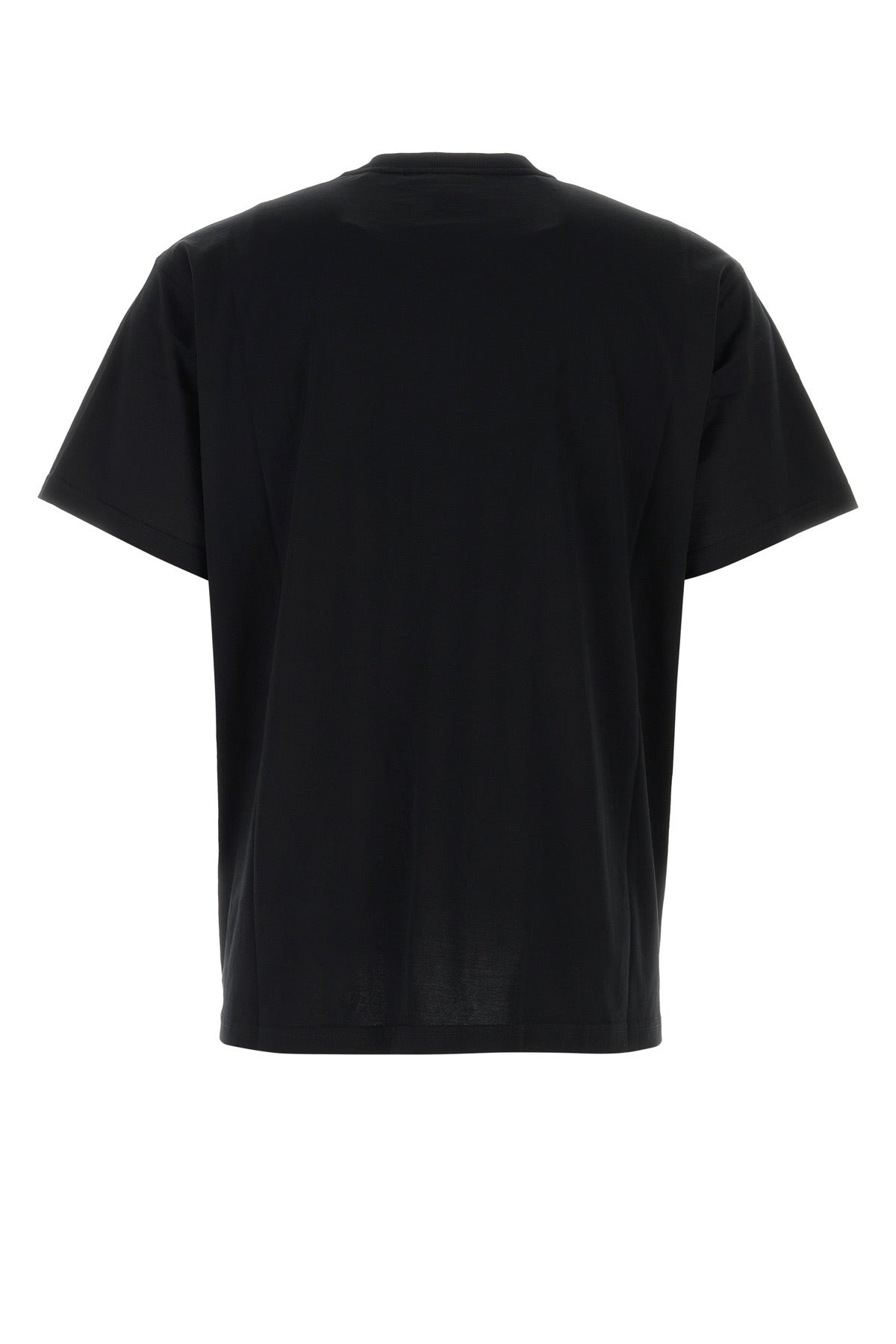 Burberry Men Black Cotton T-Shirt - 2