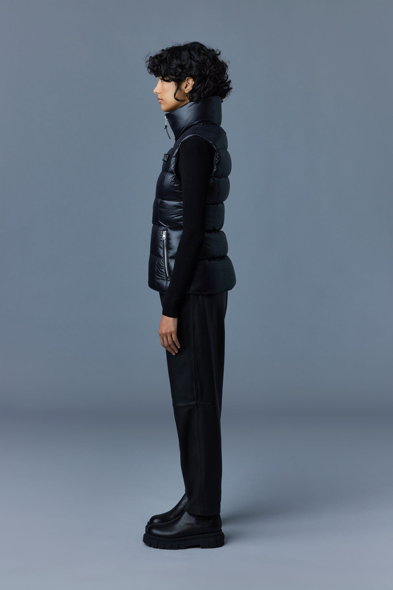 CHAYA lustrous light down vest for ladies 3