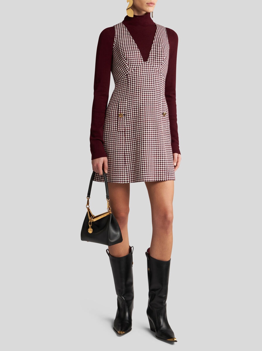 HOUNDSTOOTH DRESS - 2