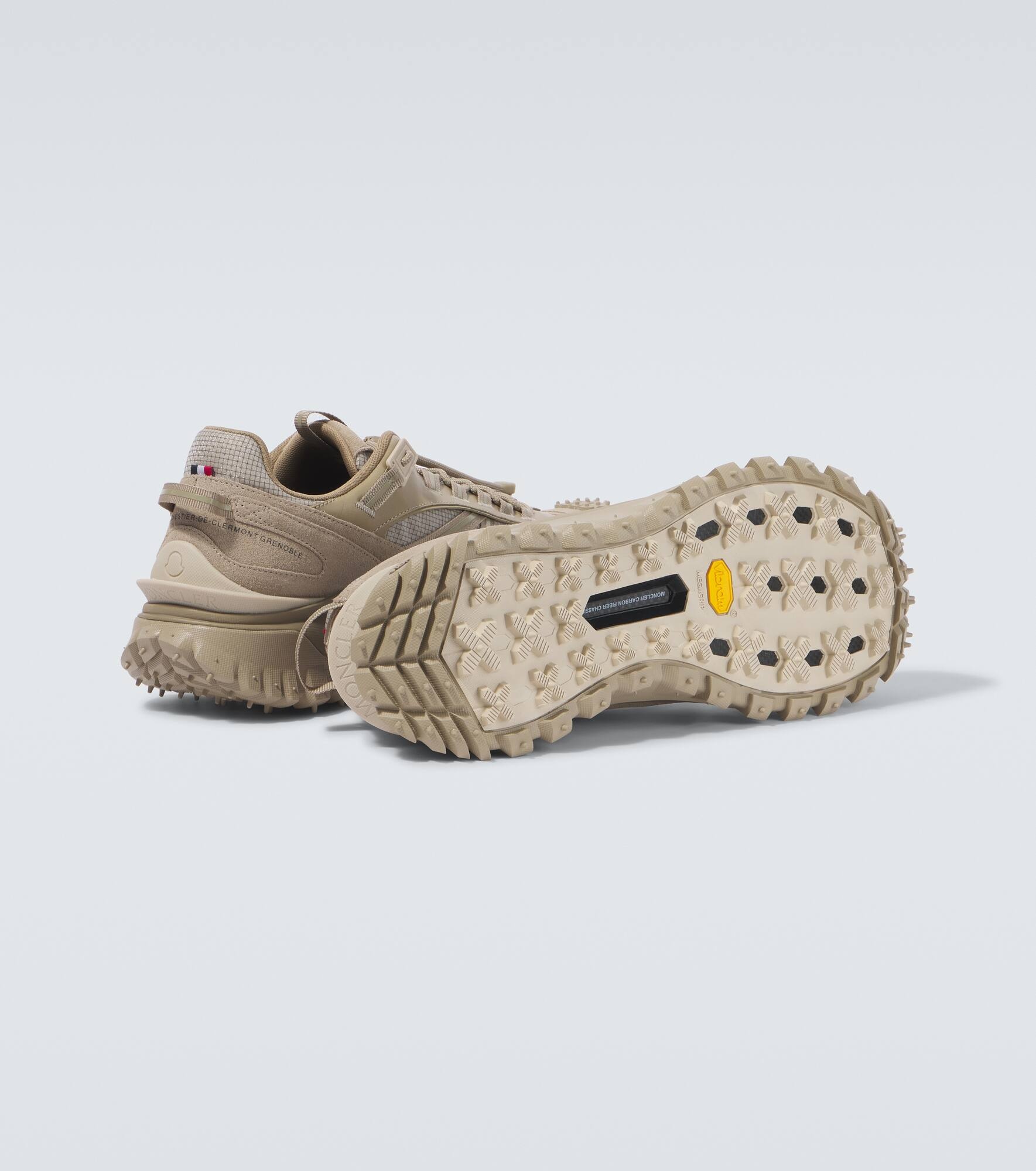 Trailgrip leather and suede sneakers - 7