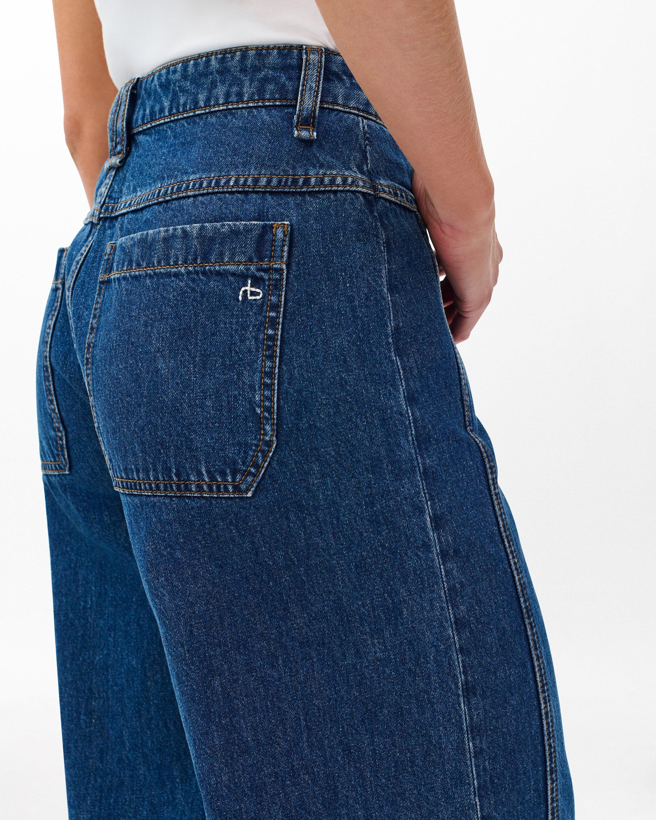 Selah Wide-Leg Jeans
Lightweight Rigid in Kennmore - 4