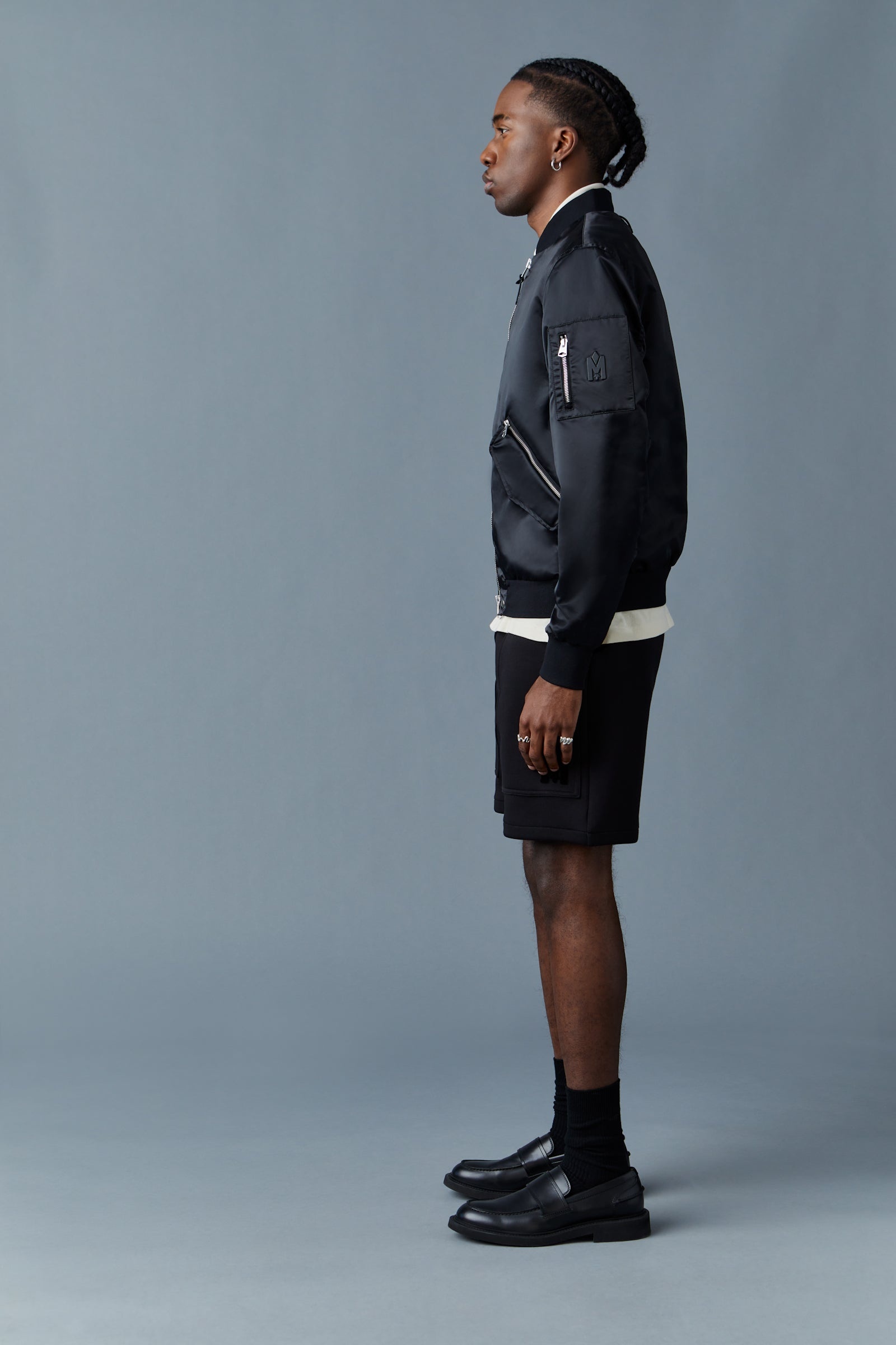 RAGNAR Satin bomber jacket - 3