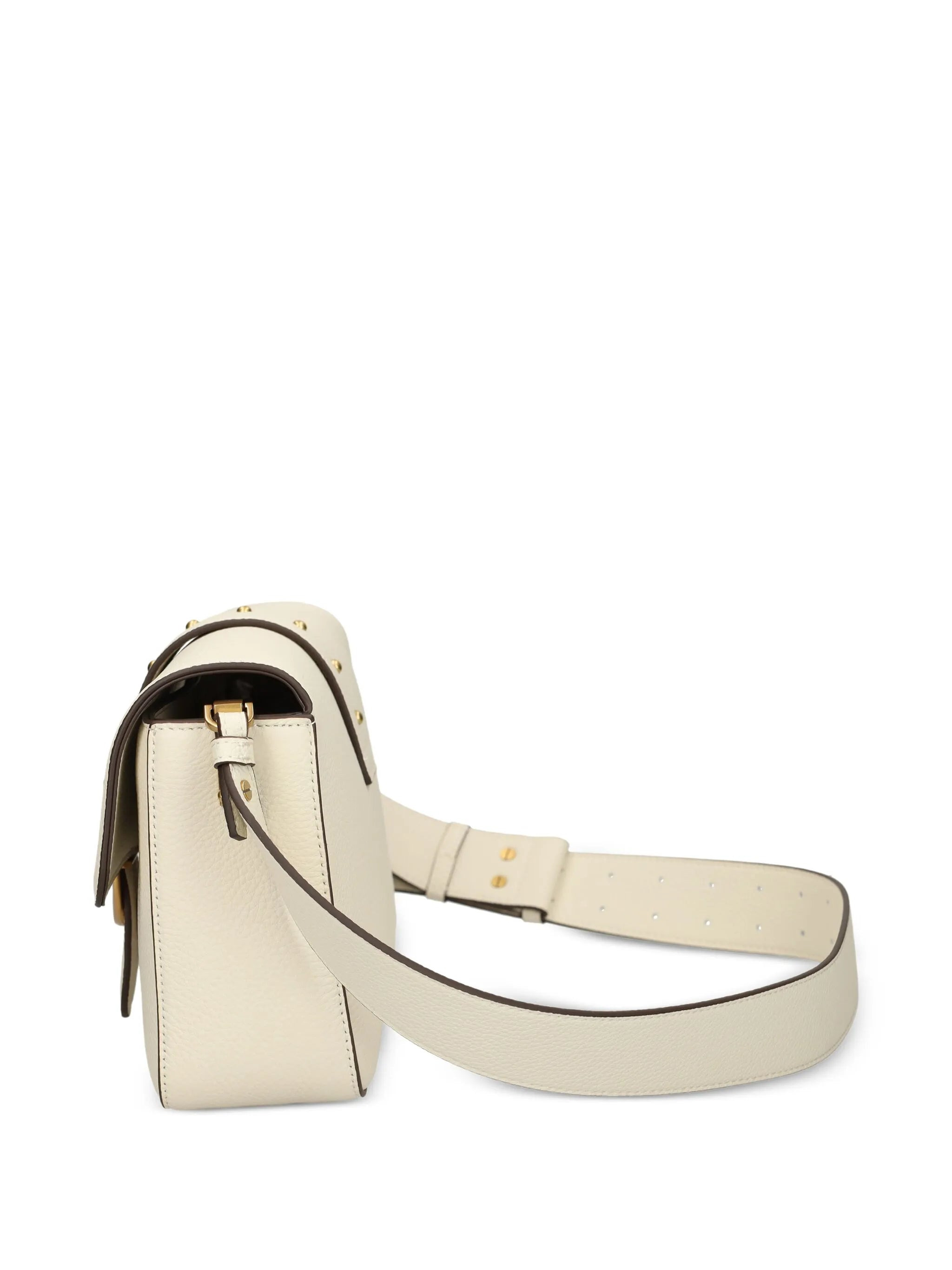 Pinko Love Studded Leather Shoulder Bag - 2