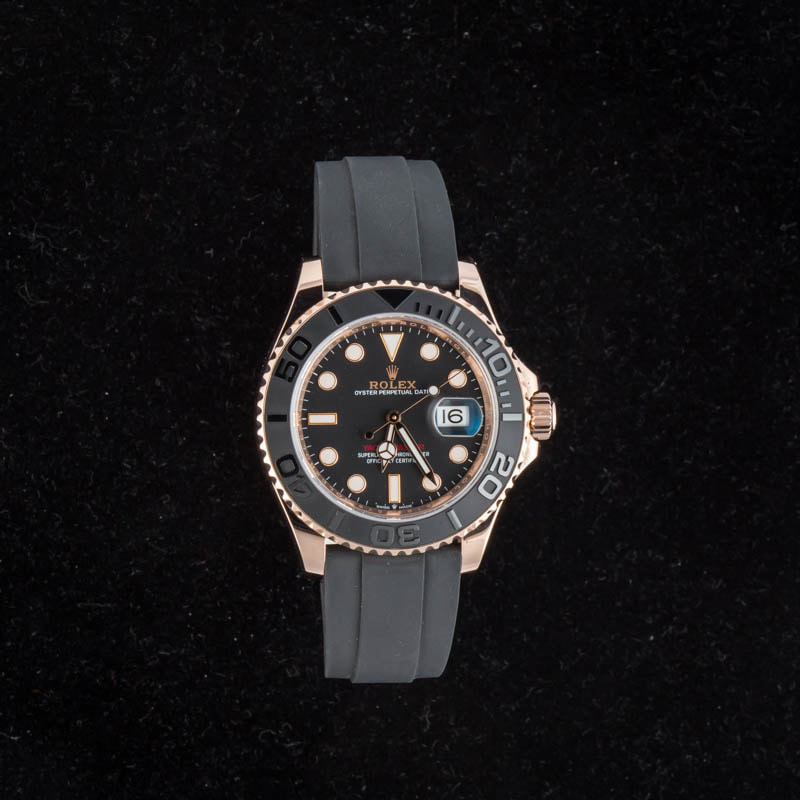 Pre-owned Rolex Yacht-Master 126655 18k Everose Gold - 6