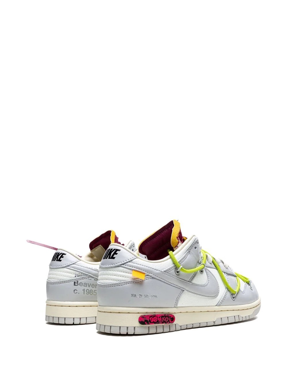 x Off-White Dunk Low "Lot 08" sneakers - 3