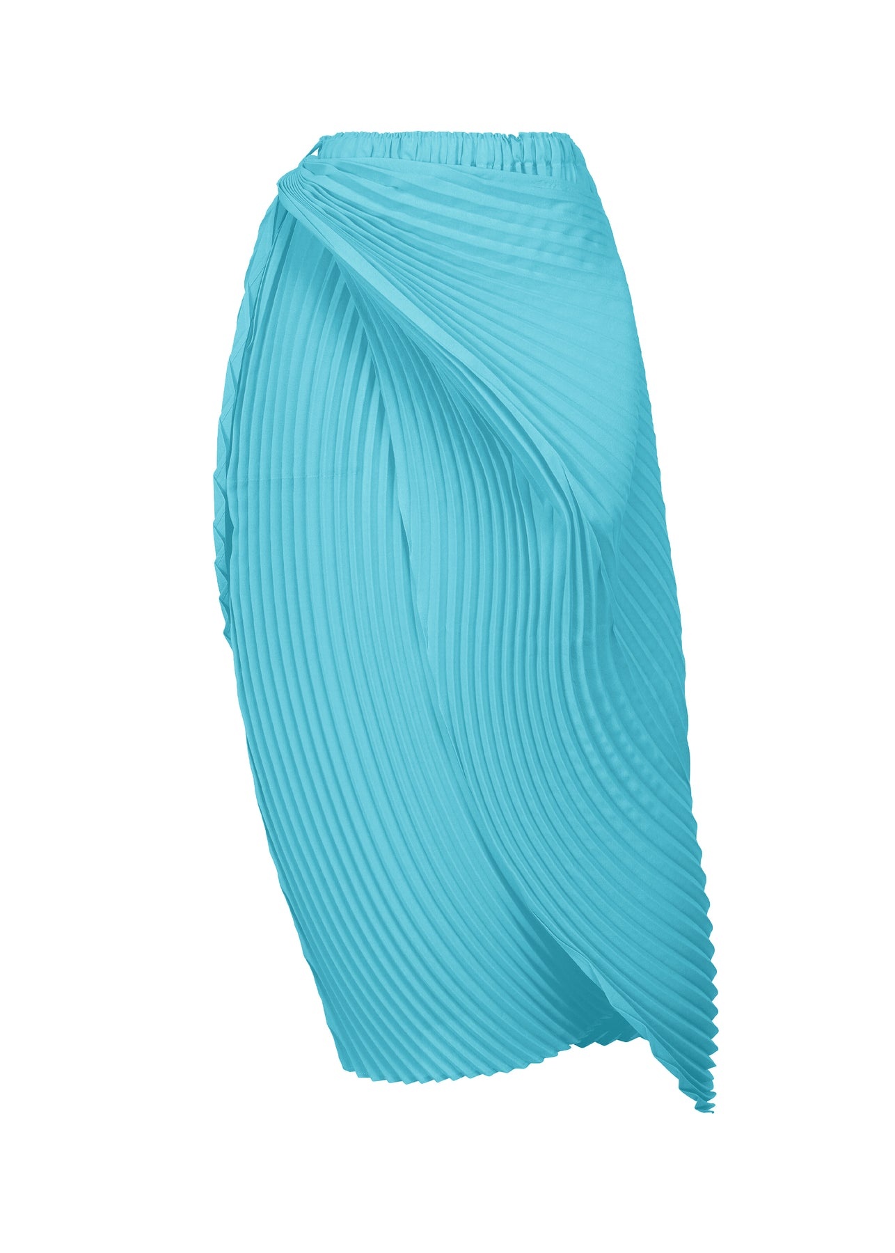 WRAPPED PLEATS SKIRT - 1