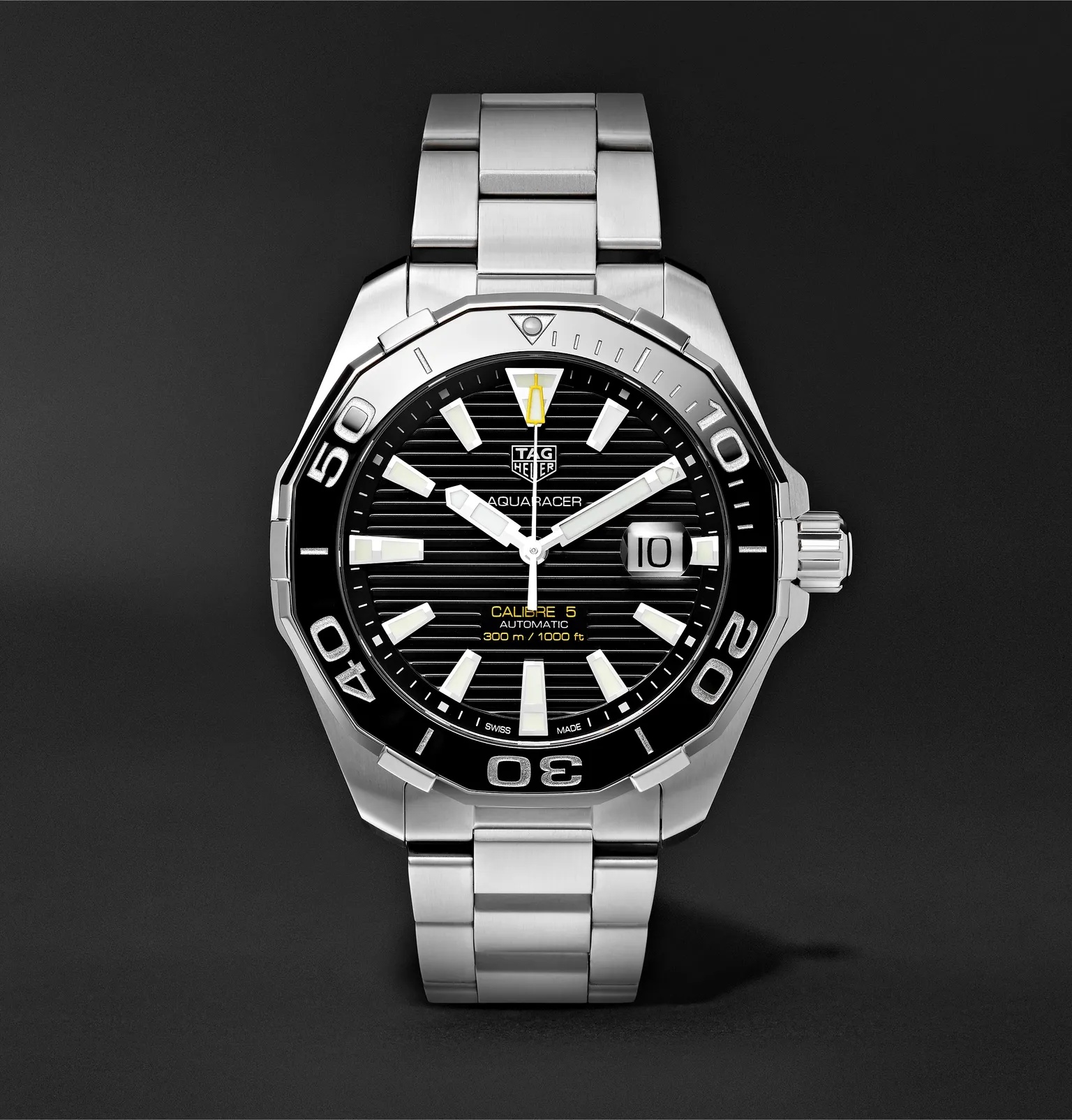 Aquaracer Automatic 43mm Steel WatchAquaracer Automatic 43mm Steel Watch, Ref. No. WAY2012.BA0927 - 10