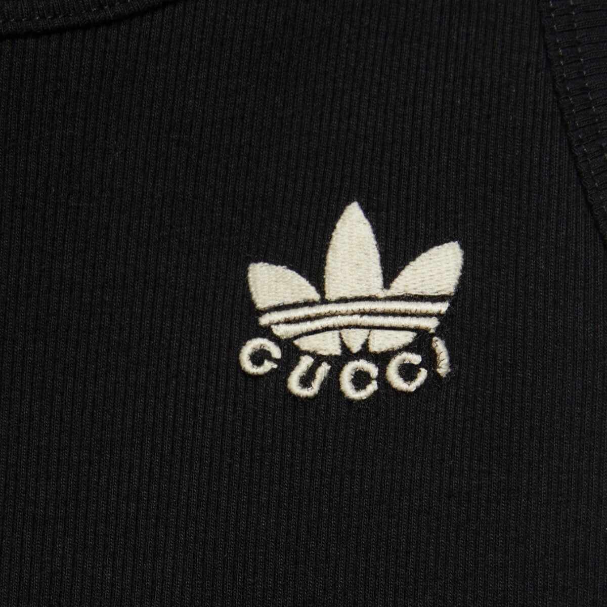 adidas x Gucci cotton tank top - 4
