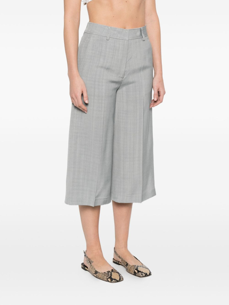 wide-leg cropped trousers 3