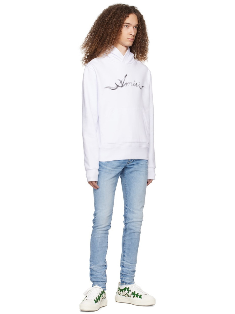 AMIRI White Smoke Hoodie outlook