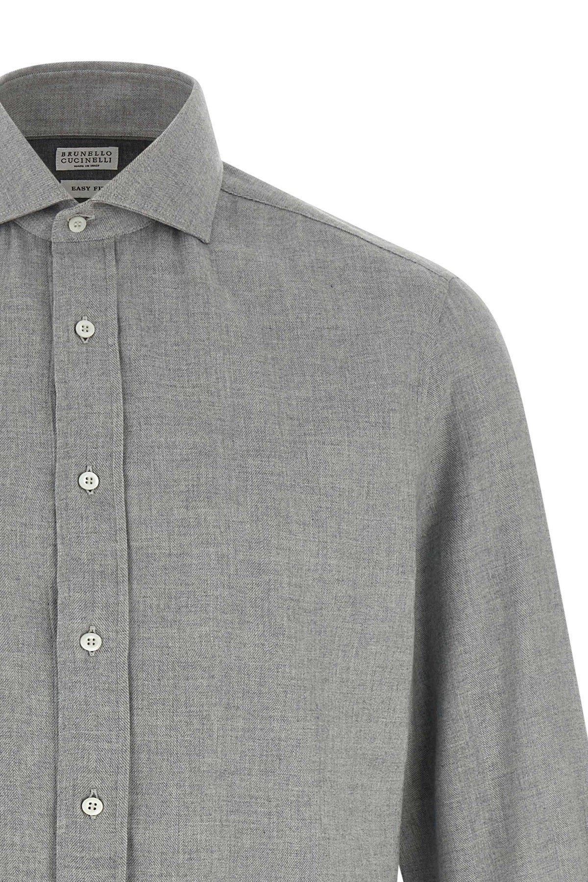 Brunello Cucinelli Men Cotton Shirt - 3
