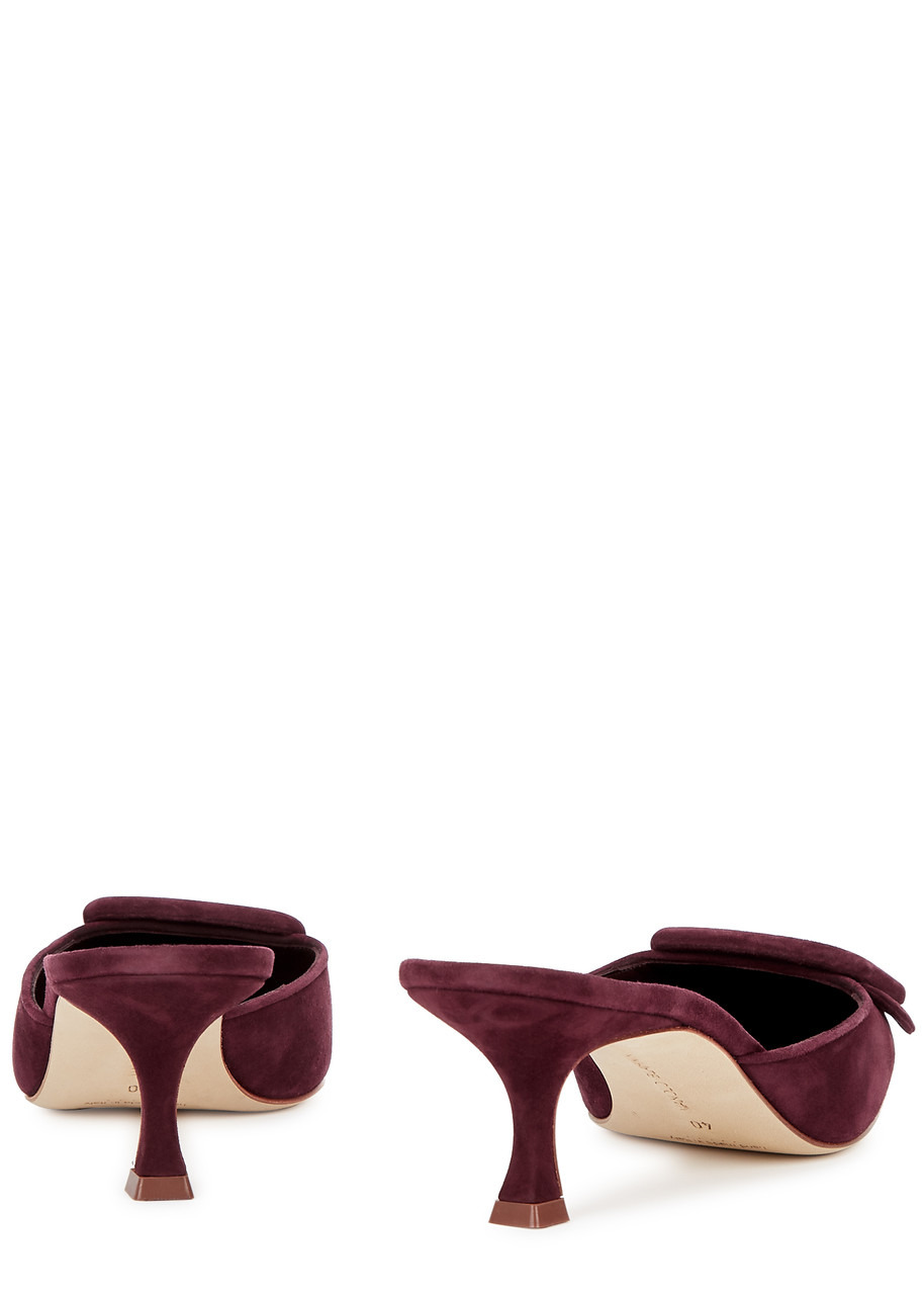 Maysale 50 suede mules - 3