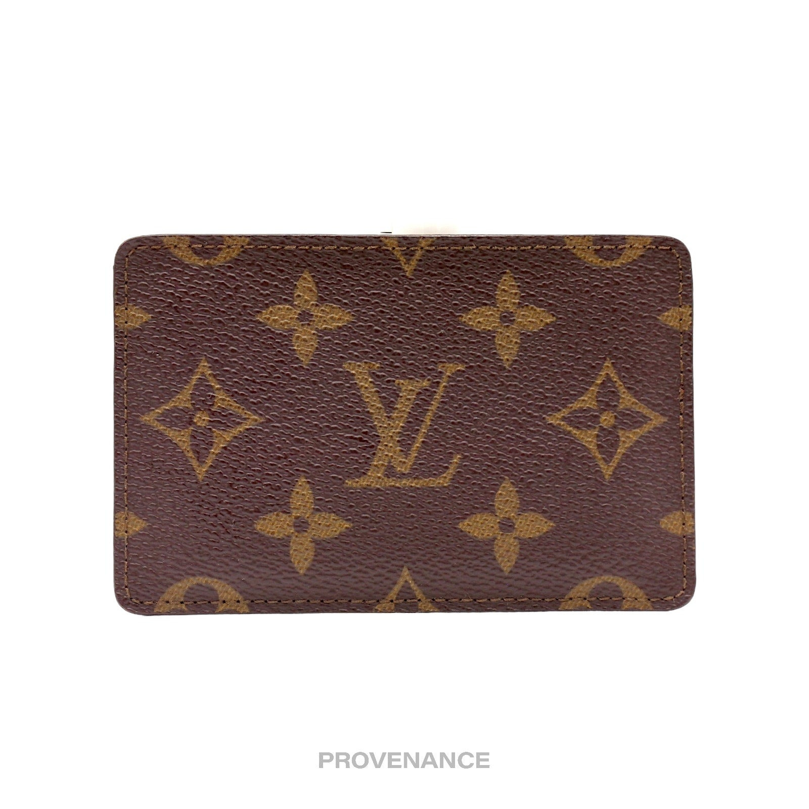 Louis Vuitton Card Holder Wallet - Monogram Small "f" - 2