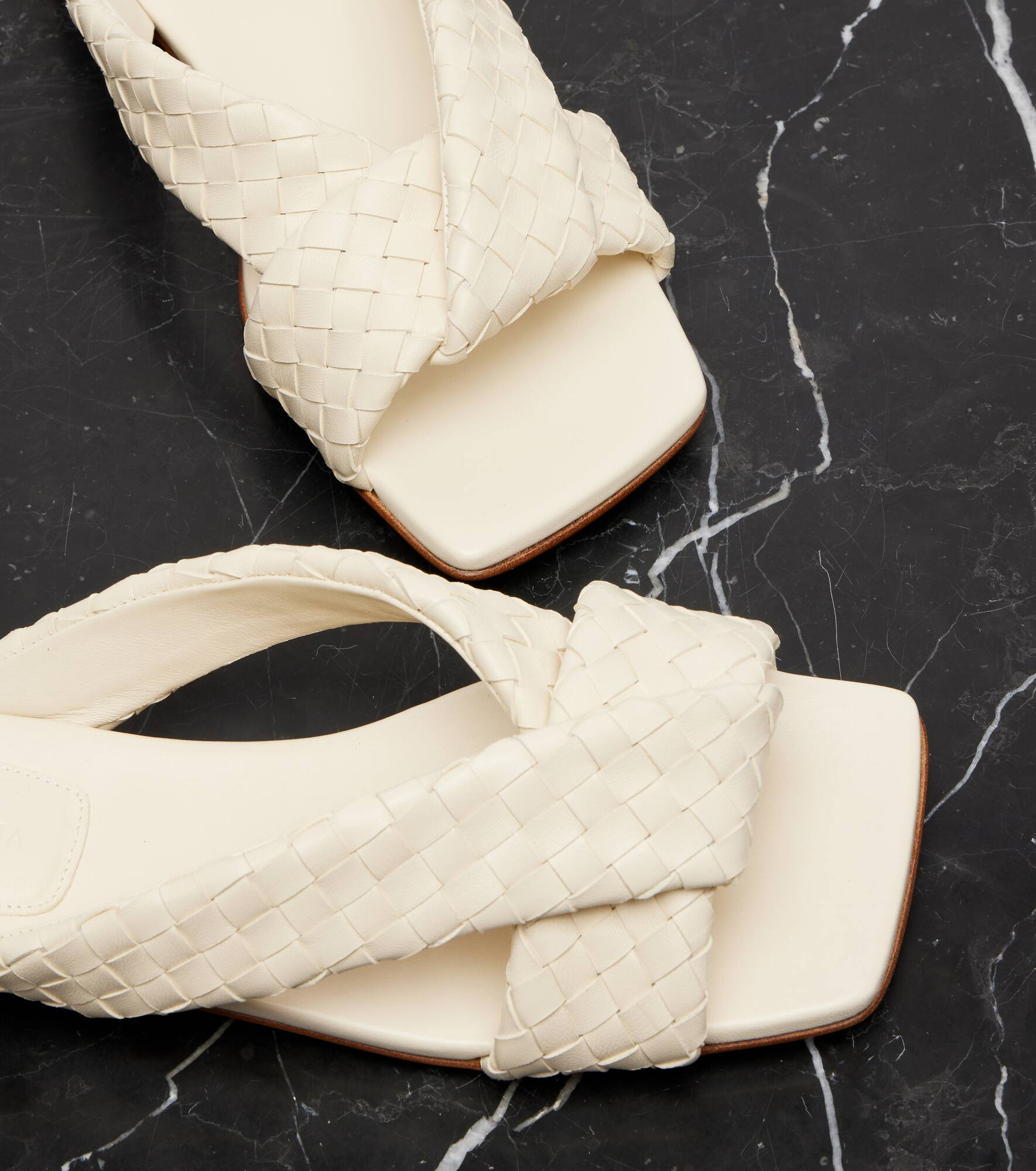 Riva Intrecciato leather sandals - 5