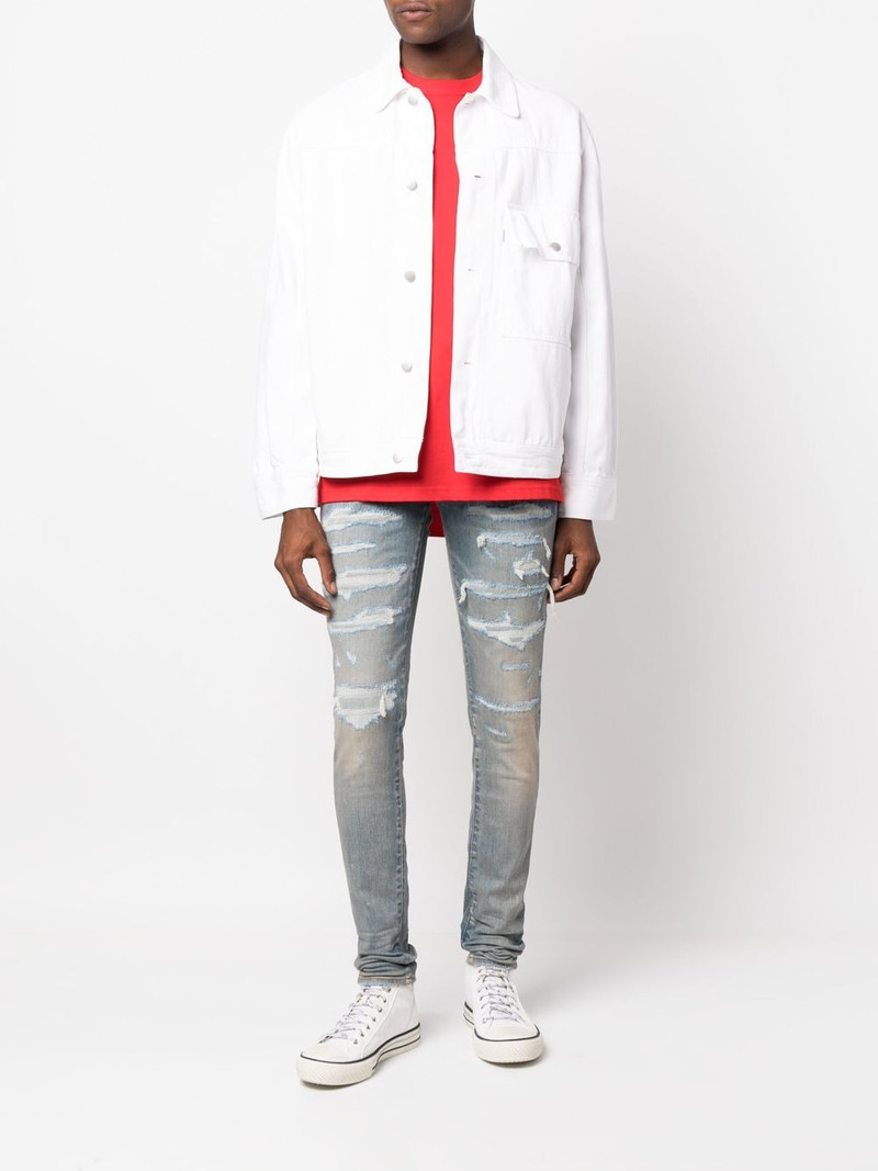 AMIRI distressed-effect skinny jeans outlook
