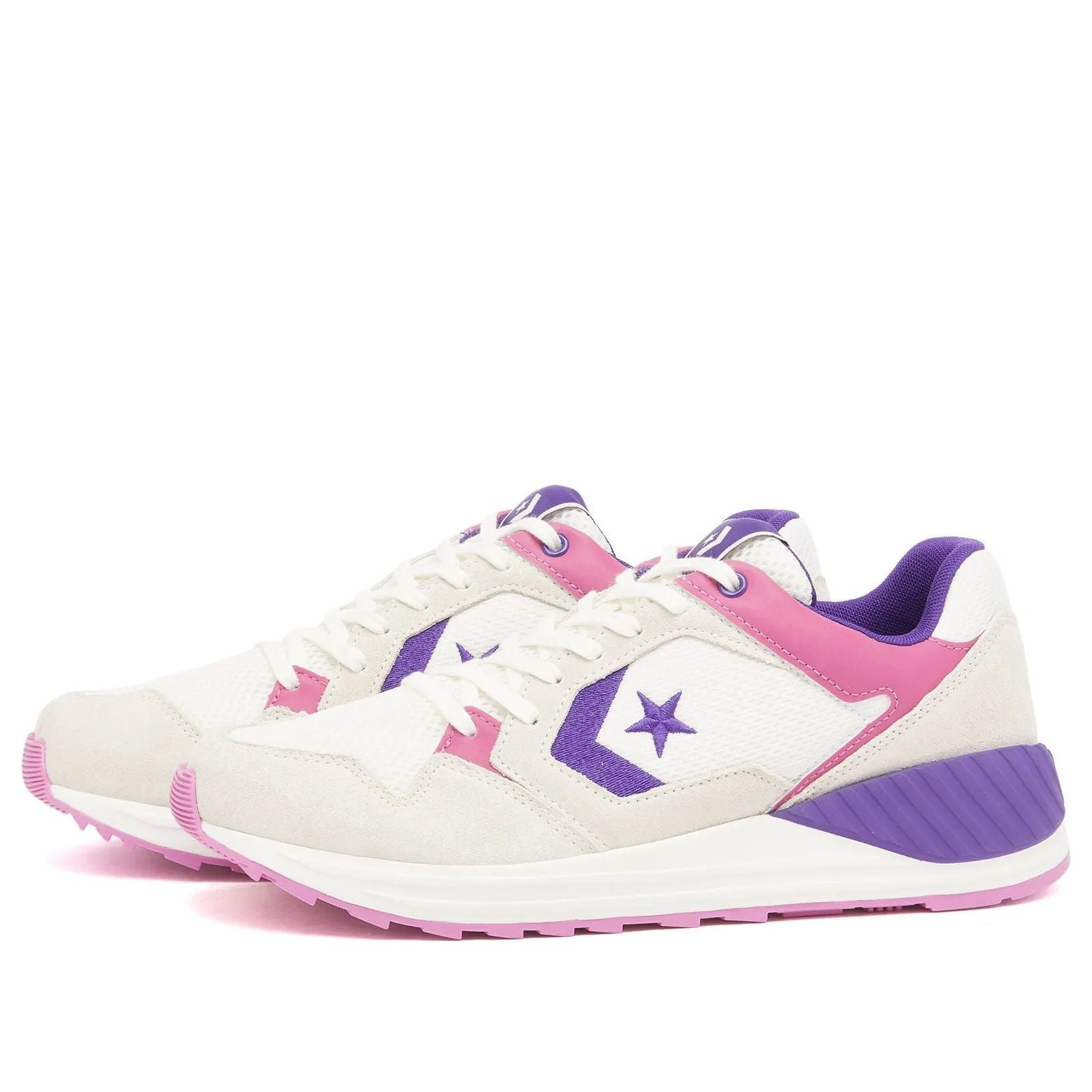 Converse Wave Trainer 'Vintage White Purple' A13463C - 2