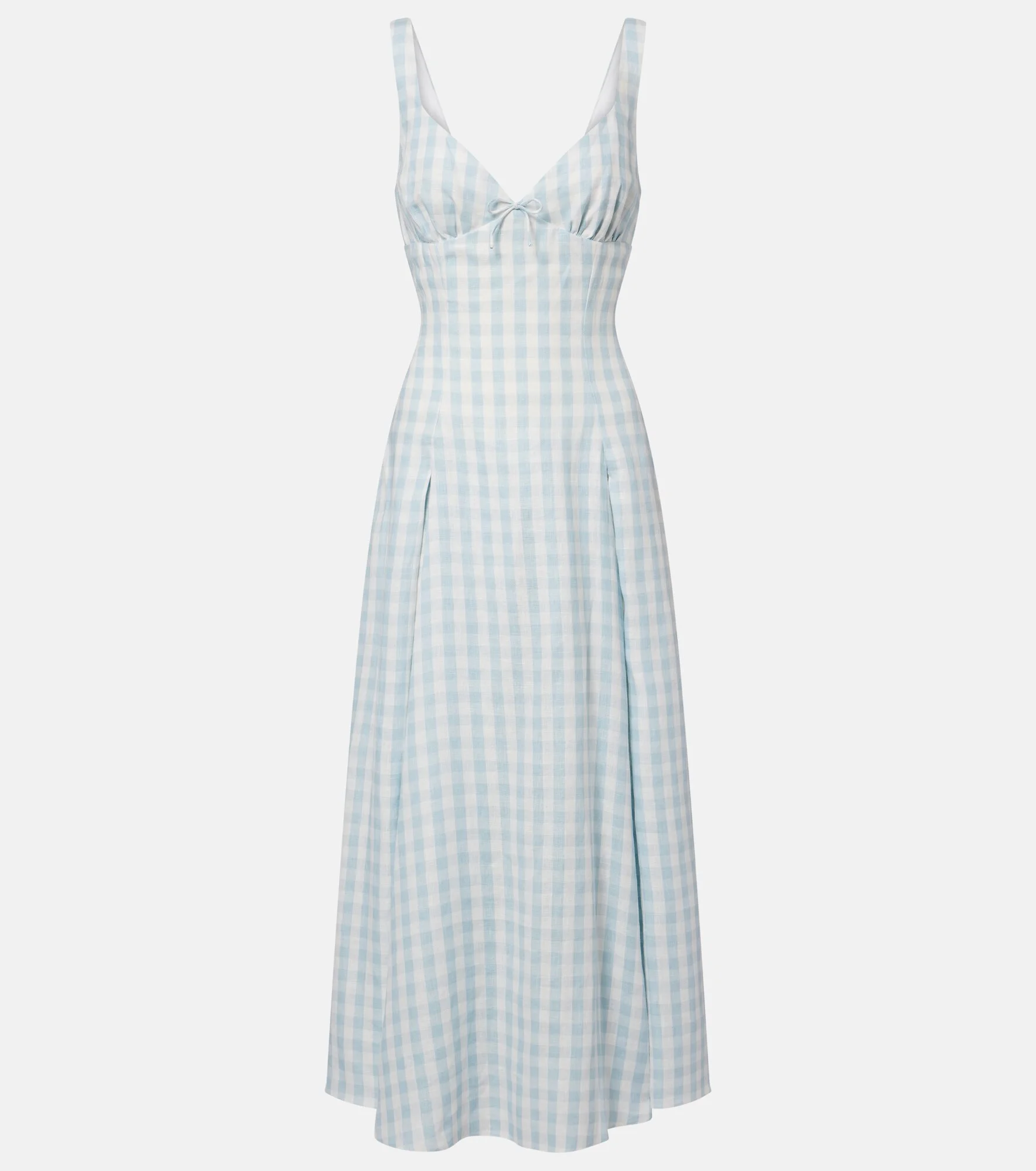 Adalee gingham midi dress - 1