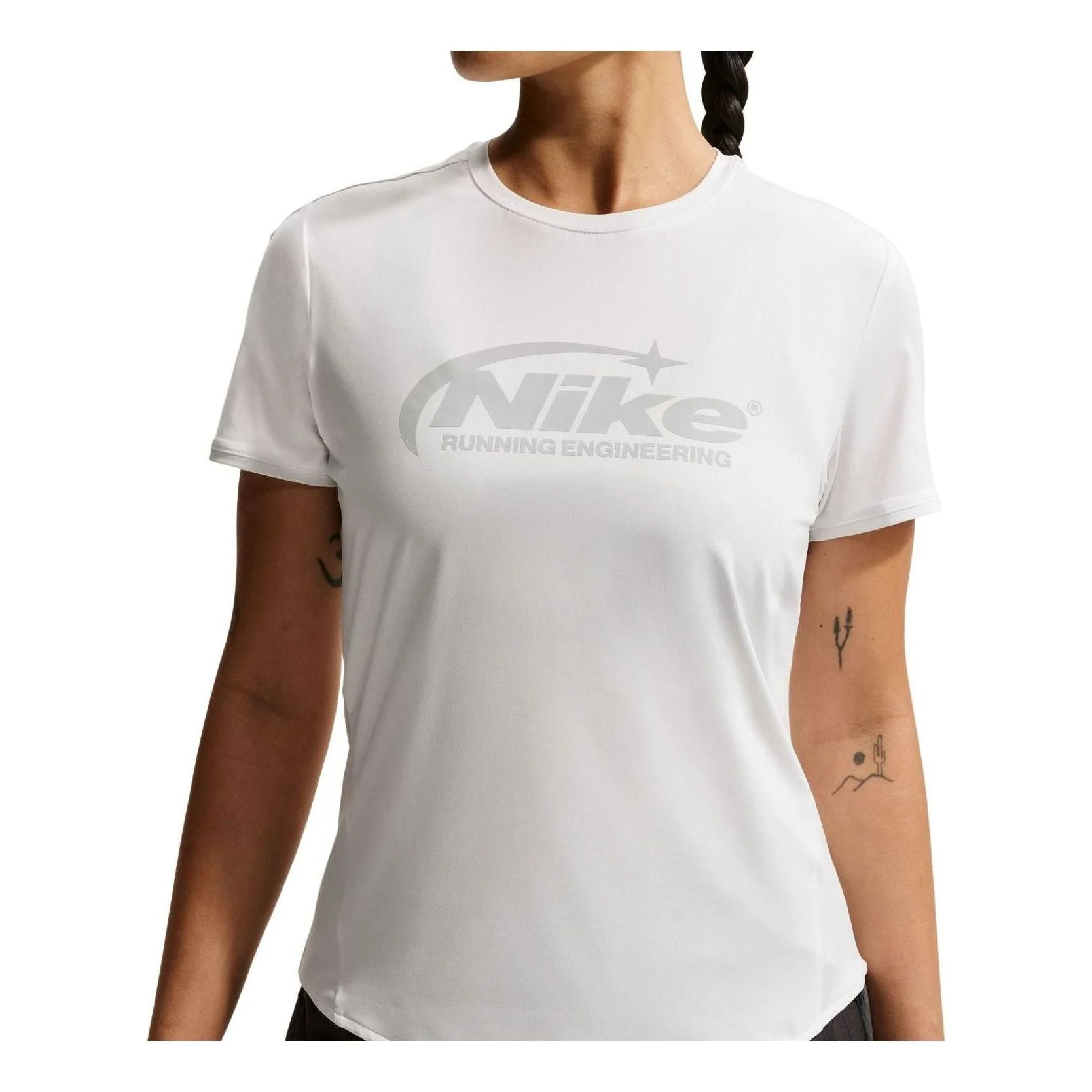 (WMNS) Nike Swift Dri-FIT T-Shirt 'Summit White' IO4243-121 - 1