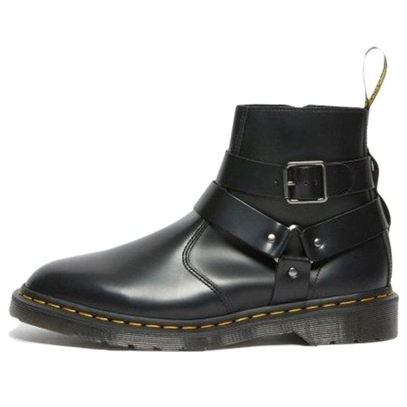 Dr. Martens Jaimes Leather Harness Chelsea Boots 'Black' 27484001 - 1
